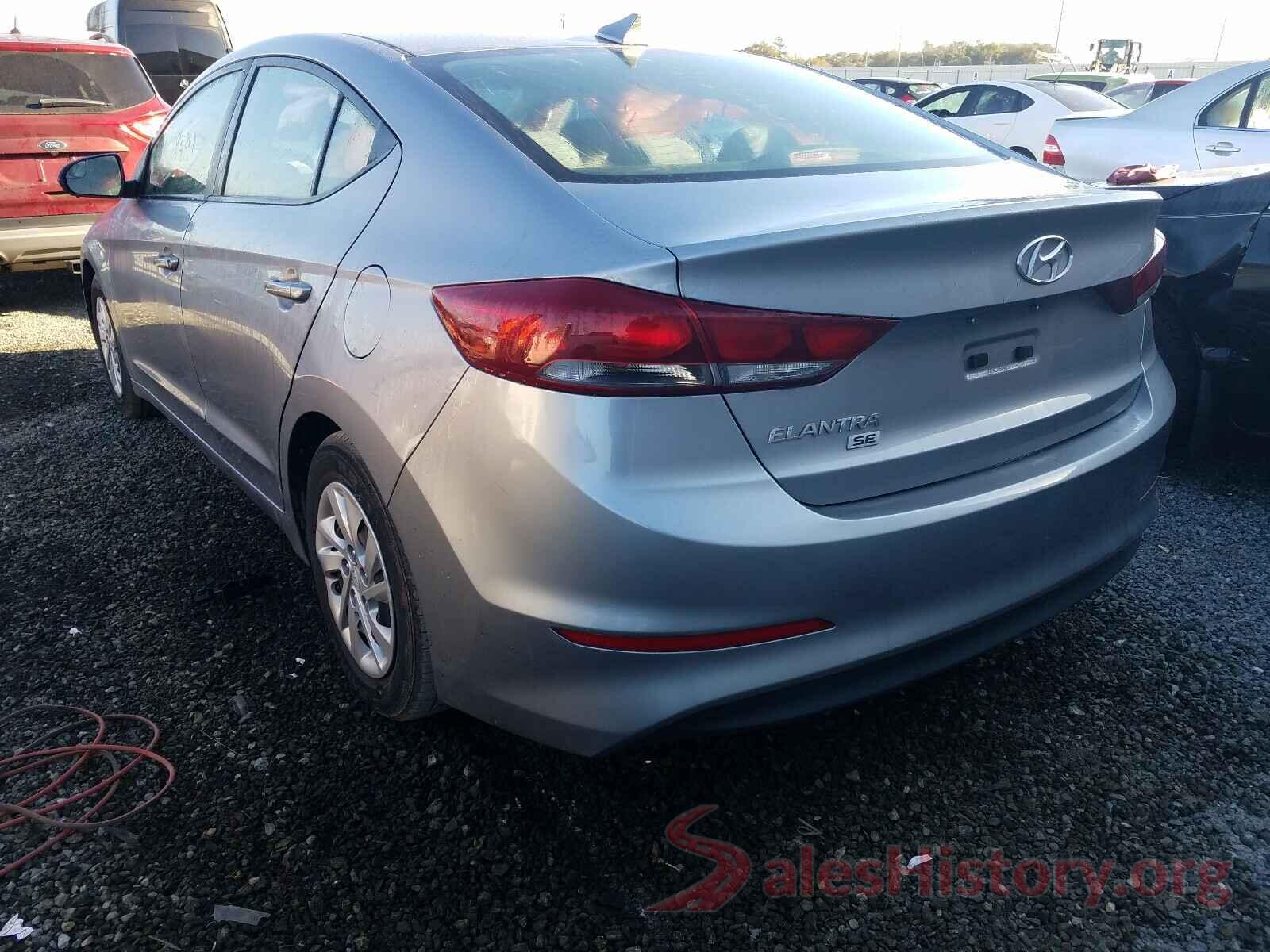 5NPD74LF8HH139148 2017 HYUNDAI ELANTRA