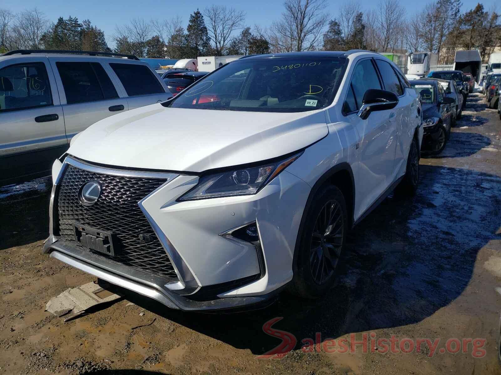 2T2BZMCA6GC051640 2016 LEXUS RX350