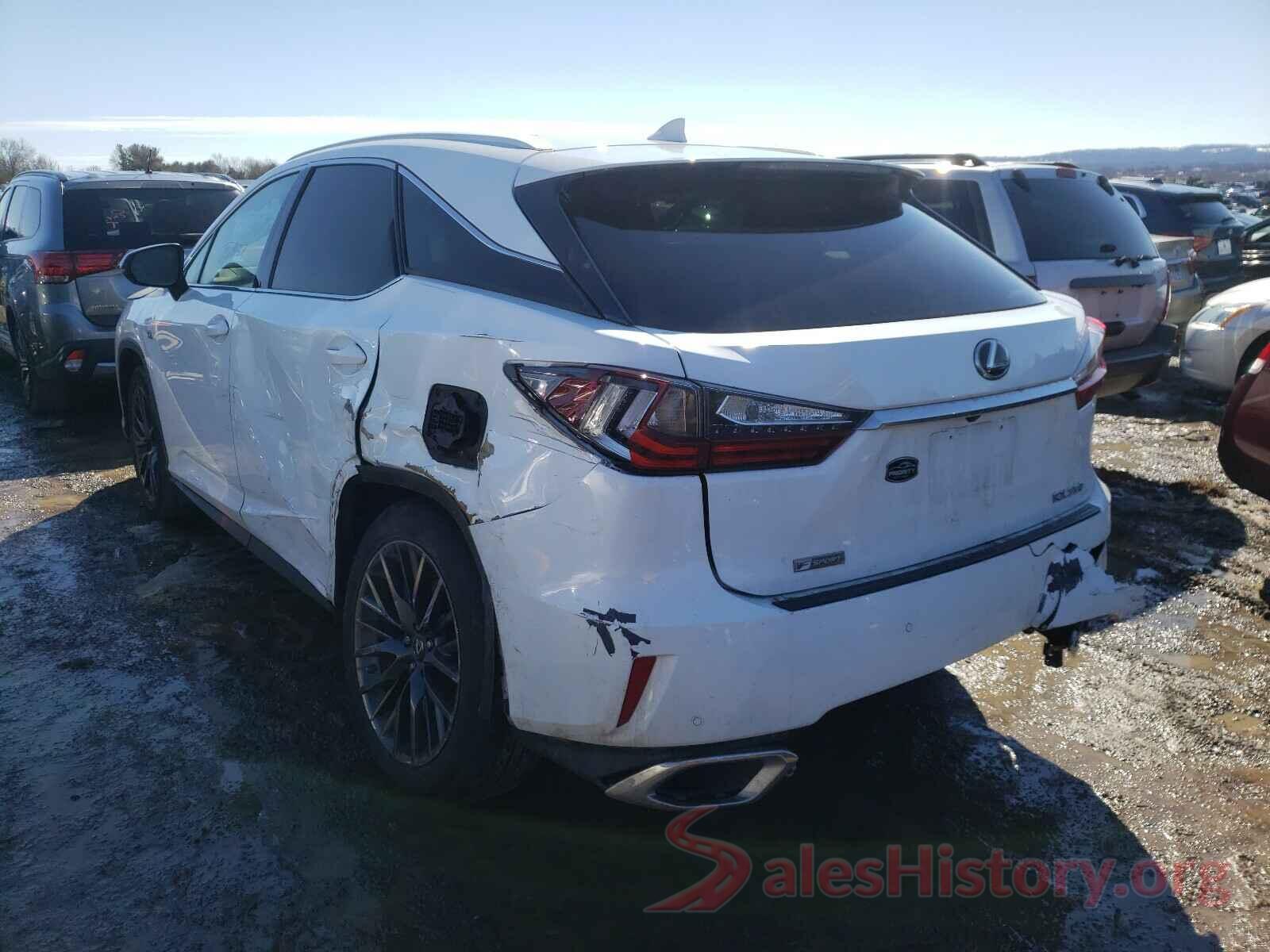 2T2BZMCA6GC051640 2016 LEXUS RX350