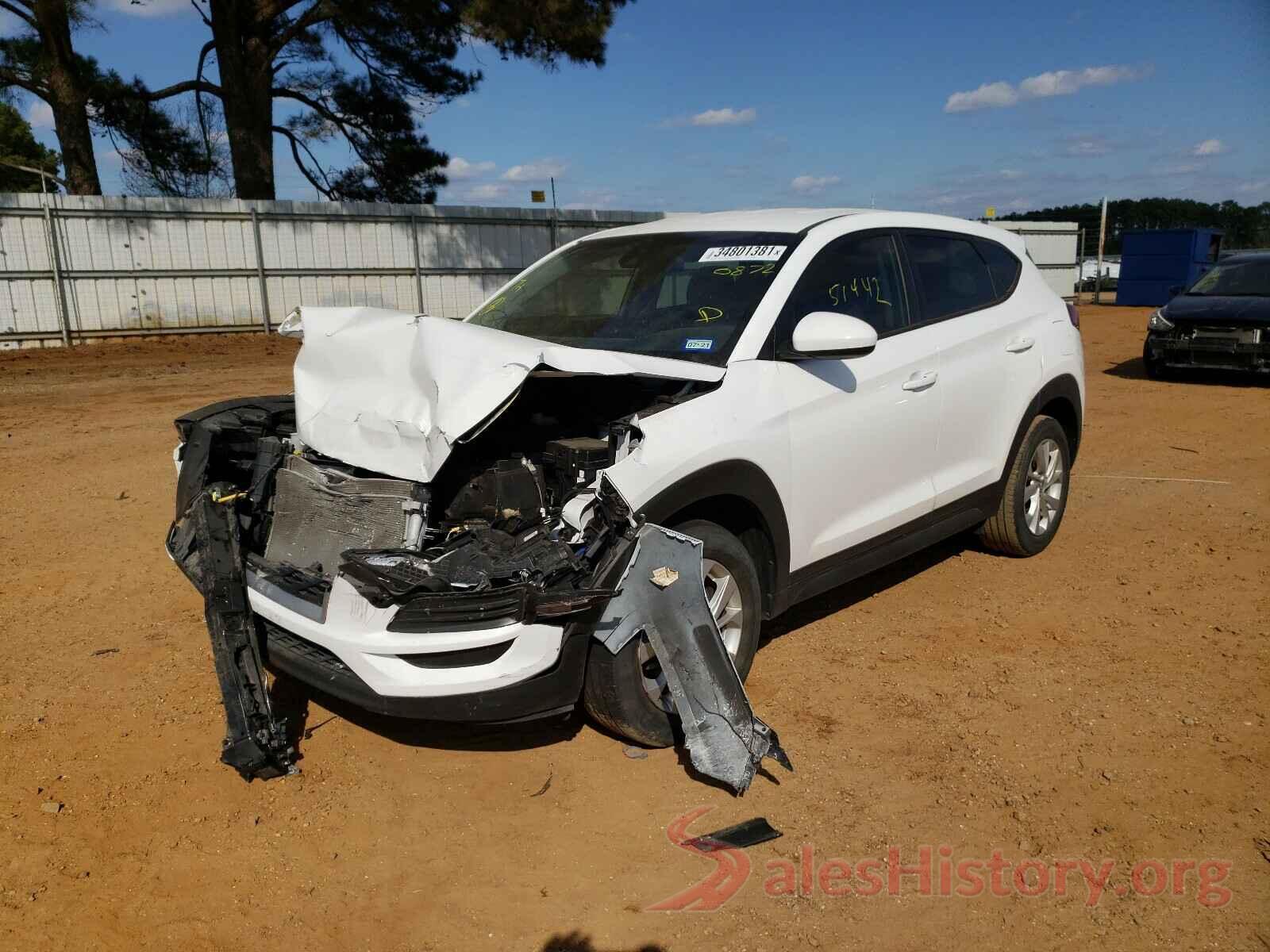 KM8J2CA49KU870872 2019 HYUNDAI TUCSON