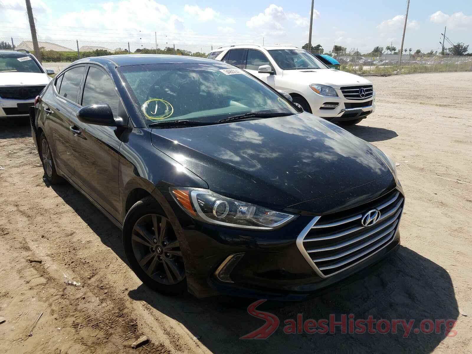 5NPD84LF0HH083624 2017 HYUNDAI ELANTRA