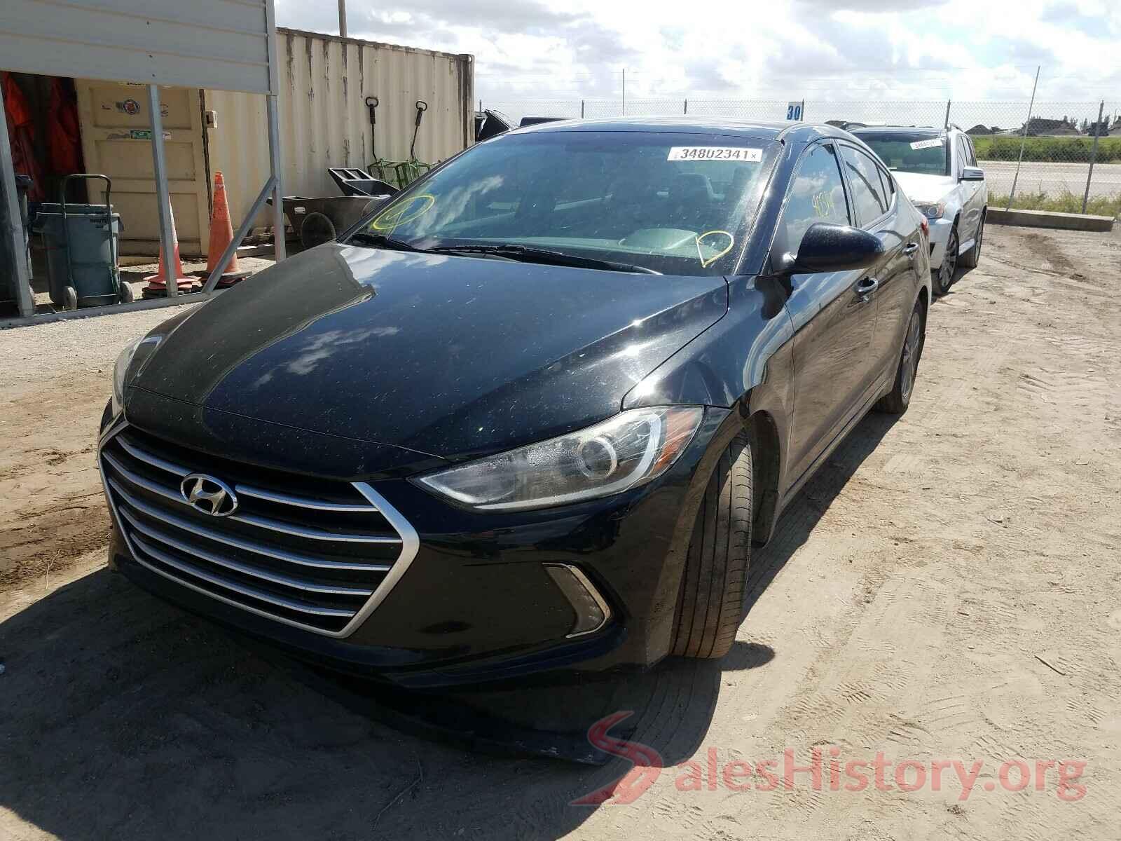 5NPD84LF0HH083624 2017 HYUNDAI ELANTRA