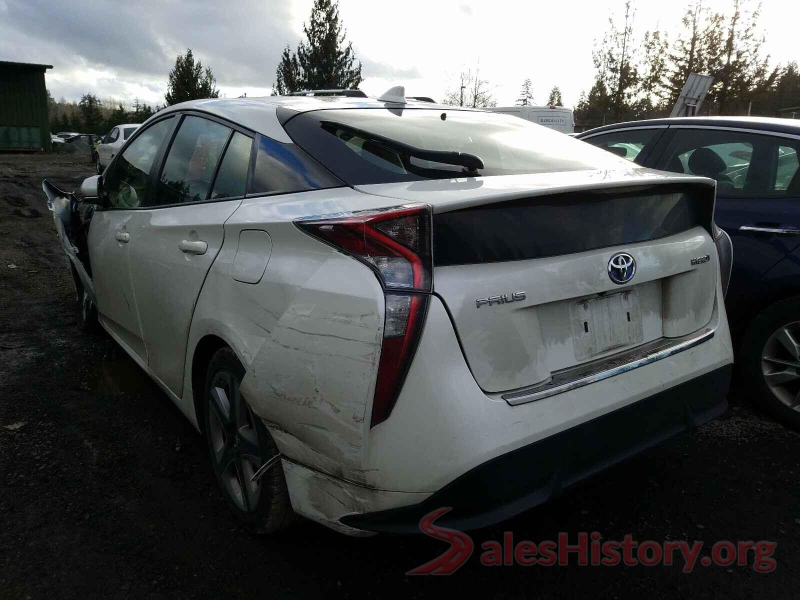 JTDKARFU1G3022604 2016 TOYOTA PRIUS