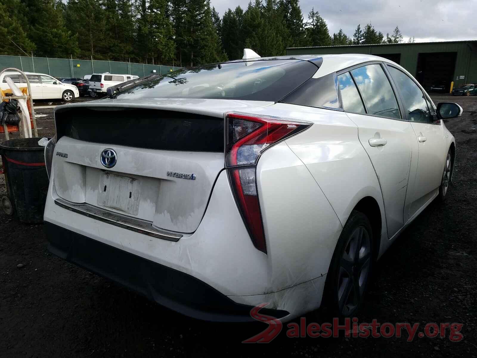 JTDKARFU1G3022604 2016 TOYOTA PRIUS