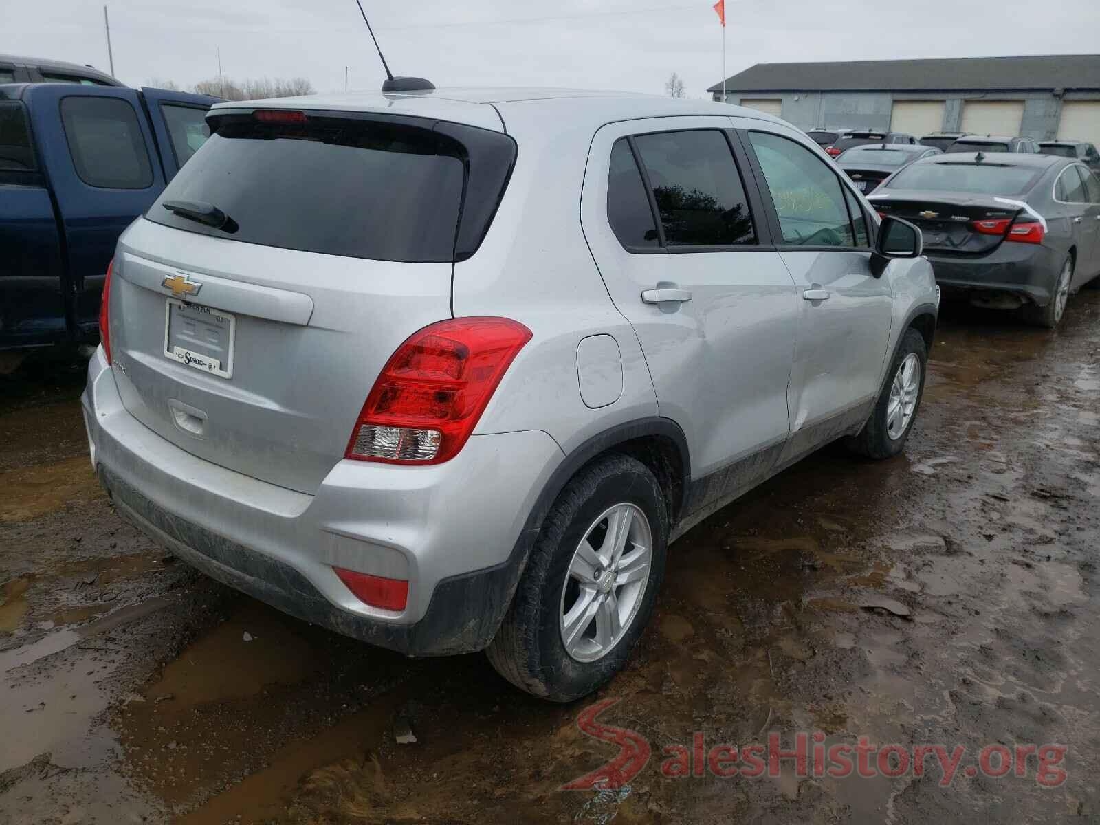 3GNCJKSBXKL406255 2019 CHEVROLET TRAX