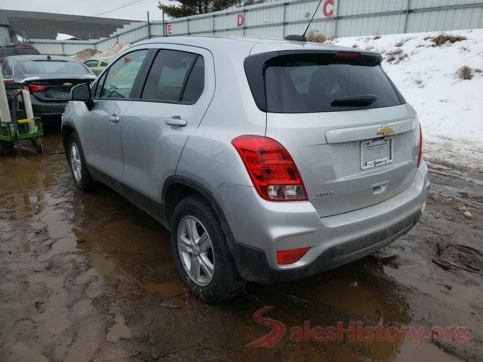 3GNCJKSBXKL406255 2019 CHEVROLET TRAX