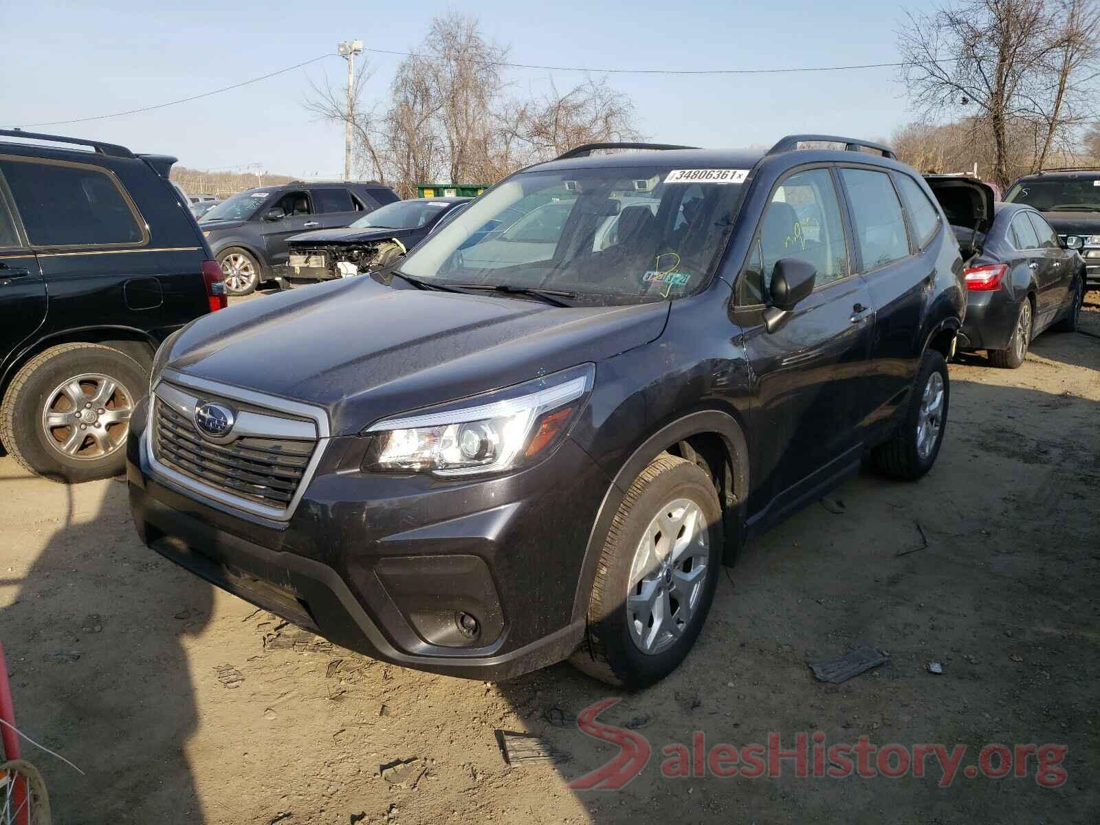 JF2SKACC2KH458143 2019 SUBARU FORESTER