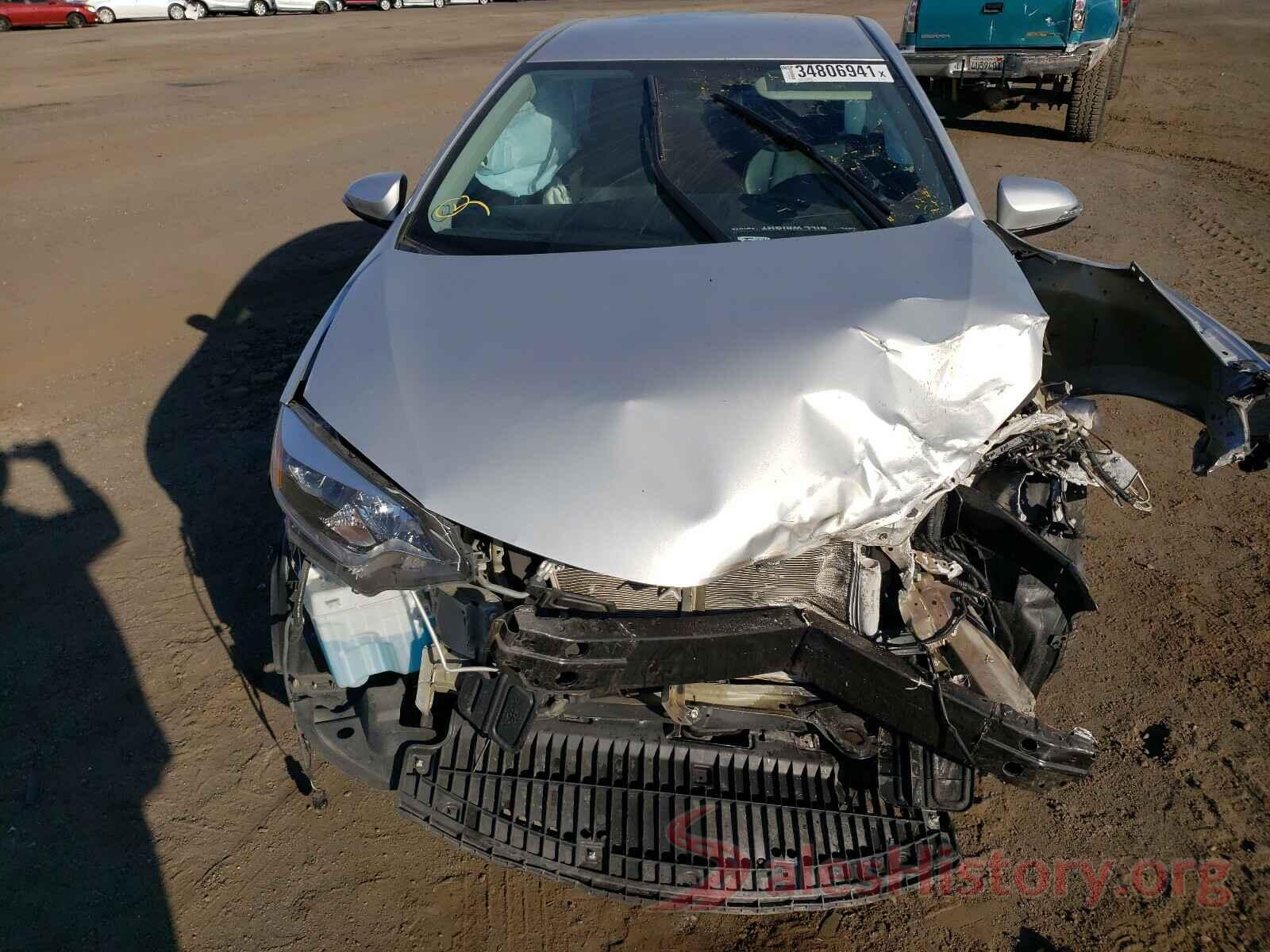 5YFBURHE3GP459136 2016 TOYOTA COROLLA