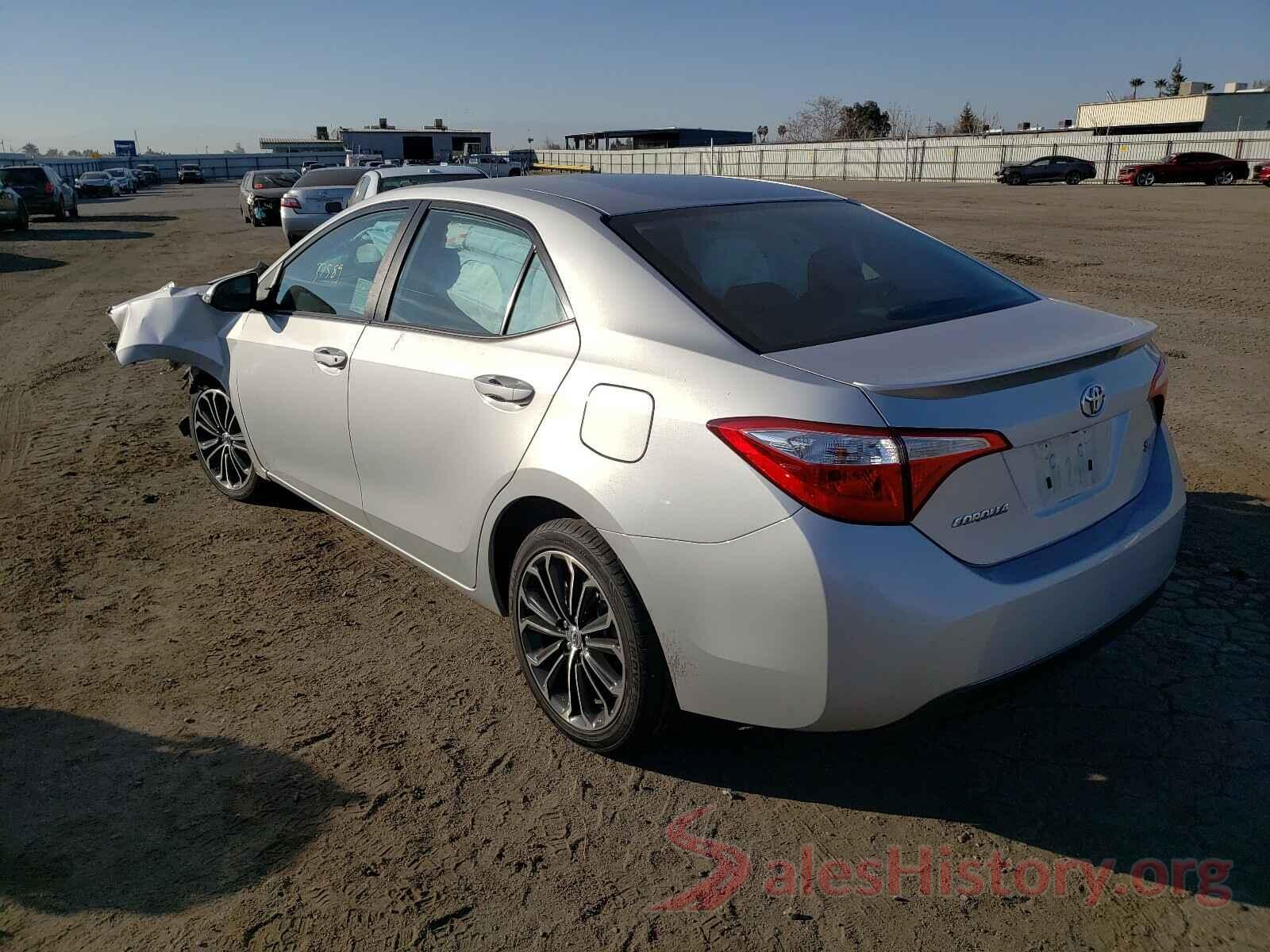 5YFBURHE3GP459136 2016 TOYOTA COROLLA