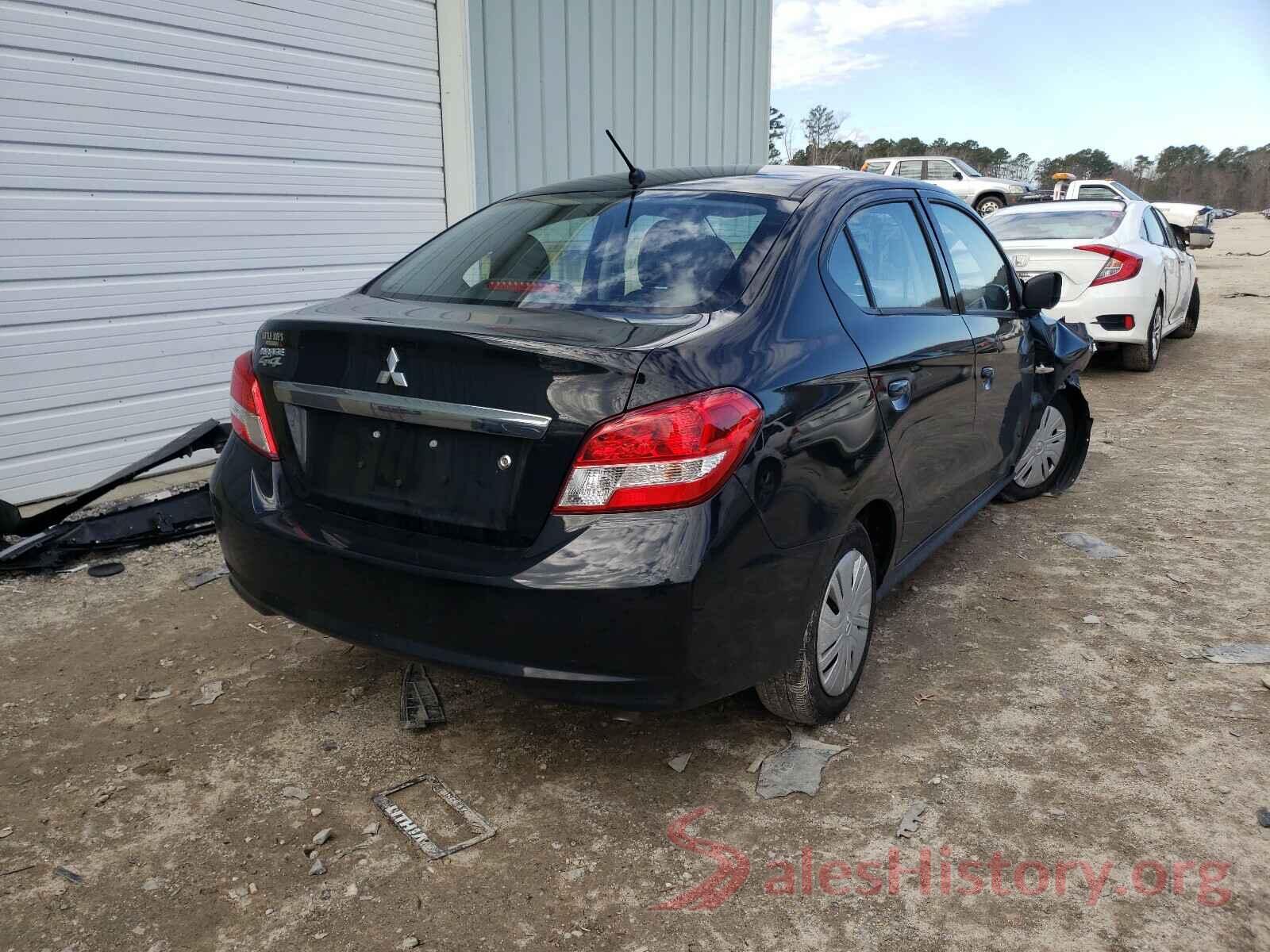 ML32F3FJ2LHF07664 2020 MITSUBISHI MIRAGE