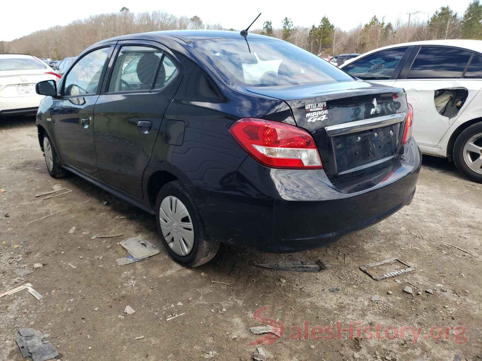 ML32F3FJ2LHF07664 2020 MITSUBISHI MIRAGE