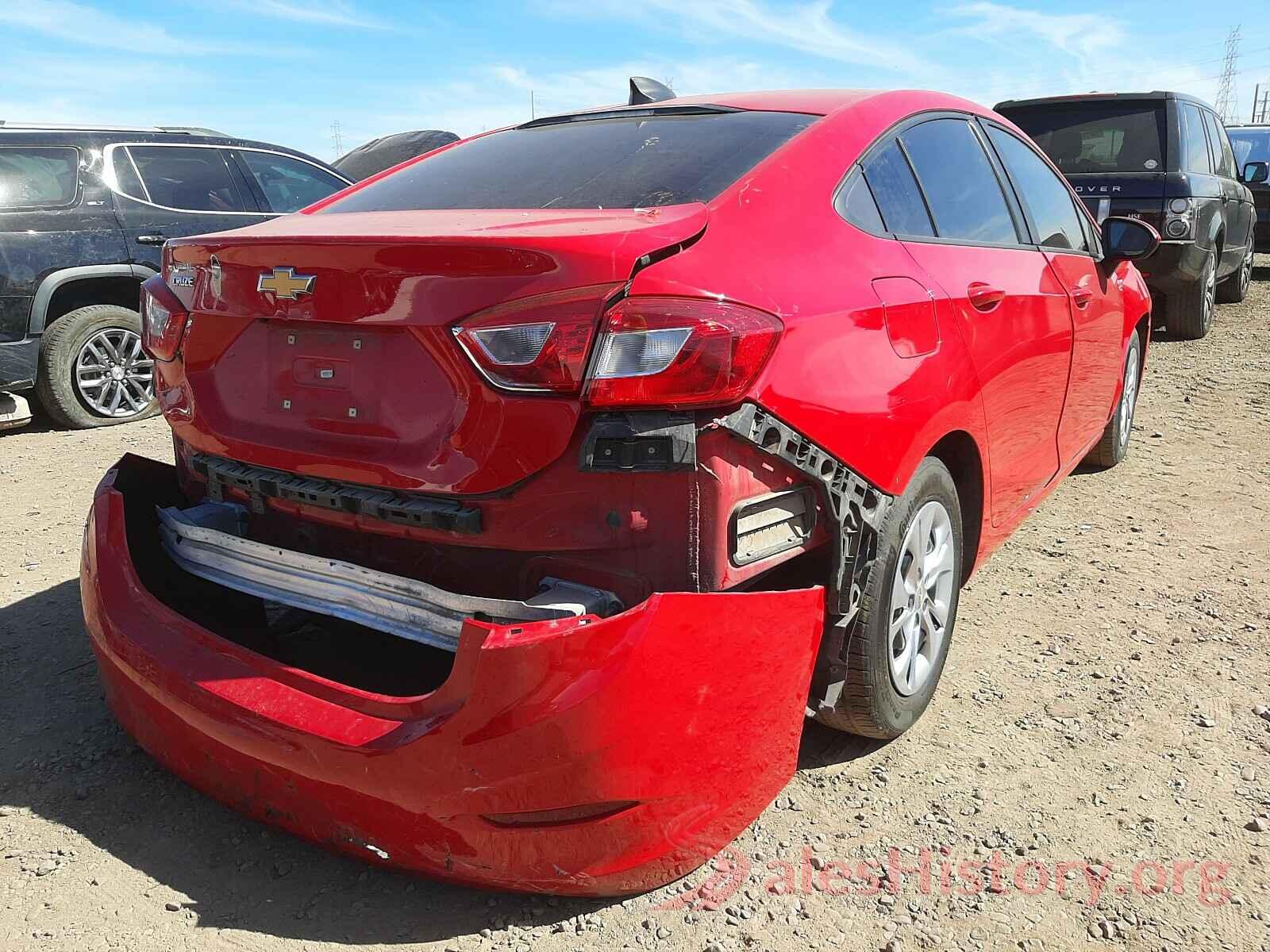 1G1BJ5SM5K7102139 2019 CHEVROLET CRUZE