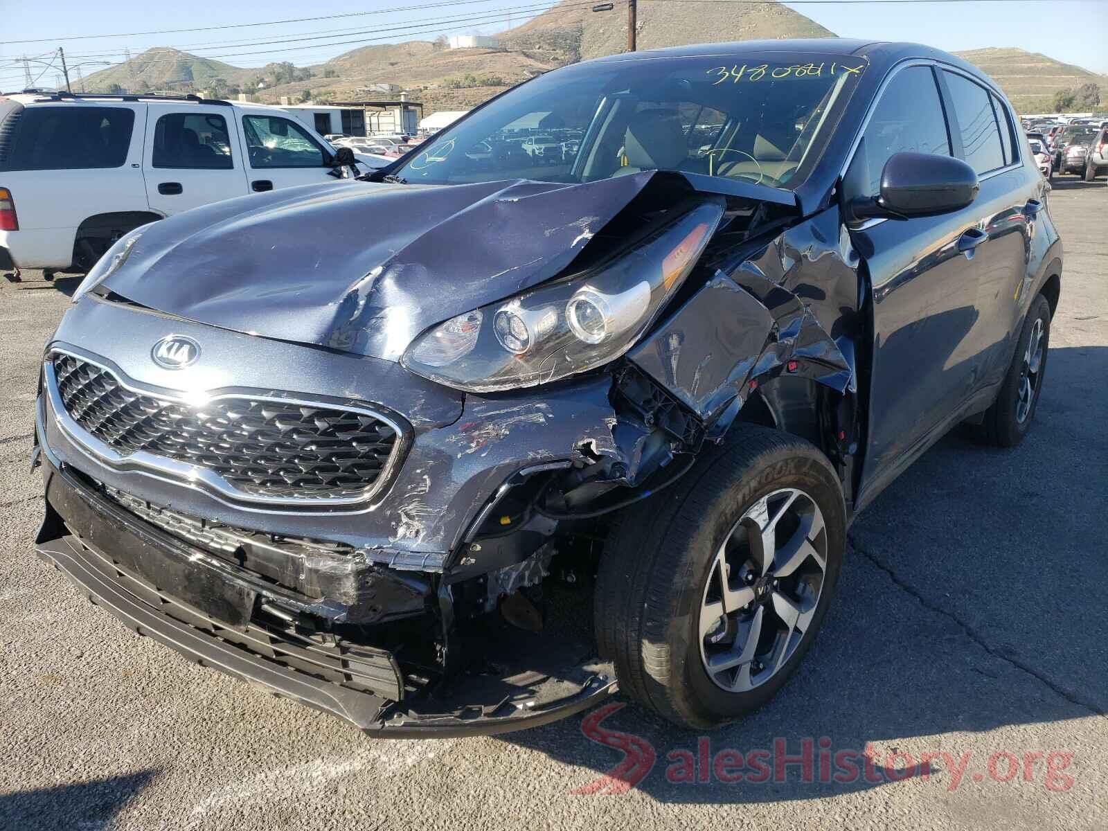 KNDPM3ACXM7852527 2021 KIA SPORTAGE