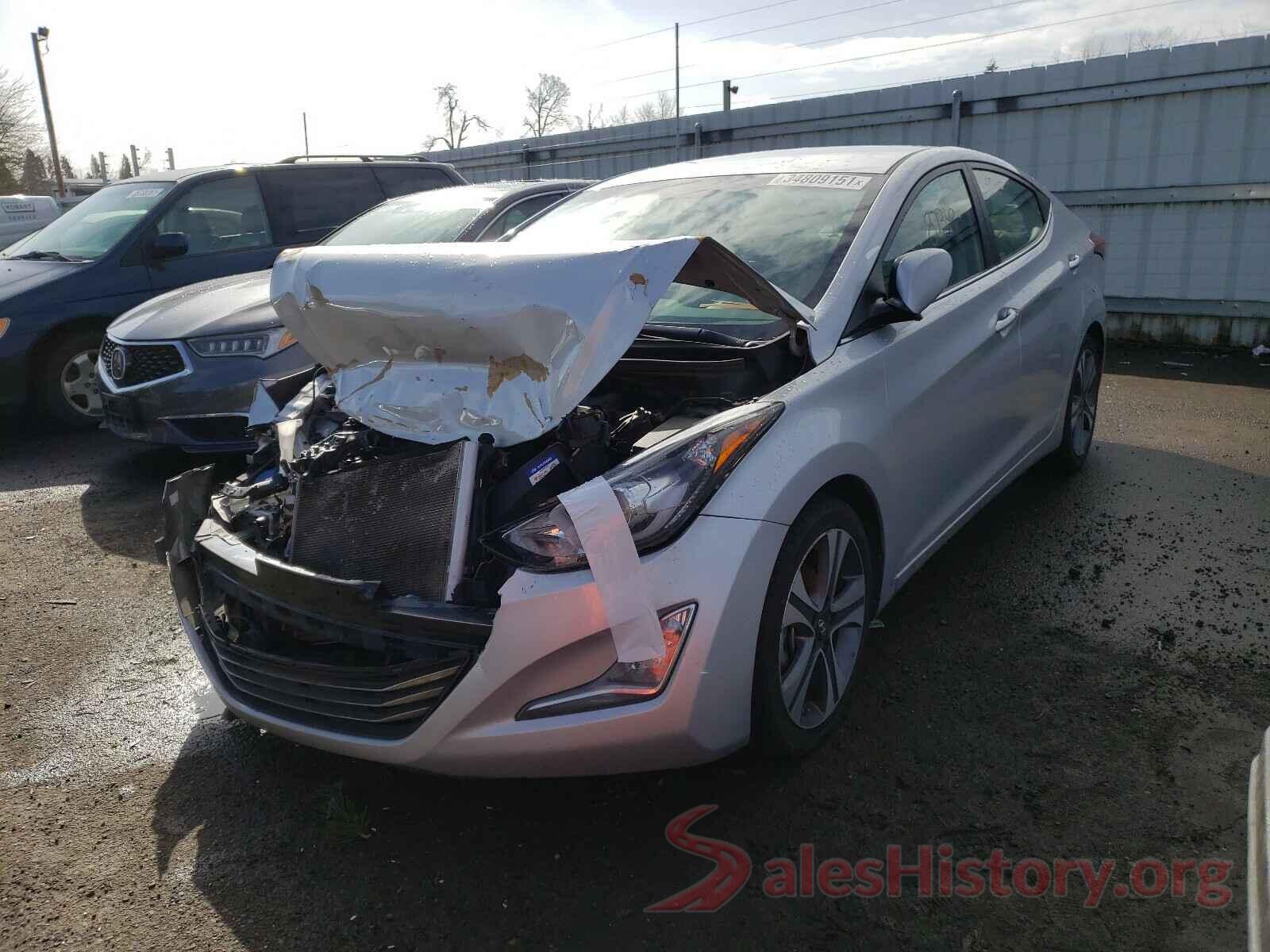 KMHDH4AH8GU489039 2016 HYUNDAI ELANTRA