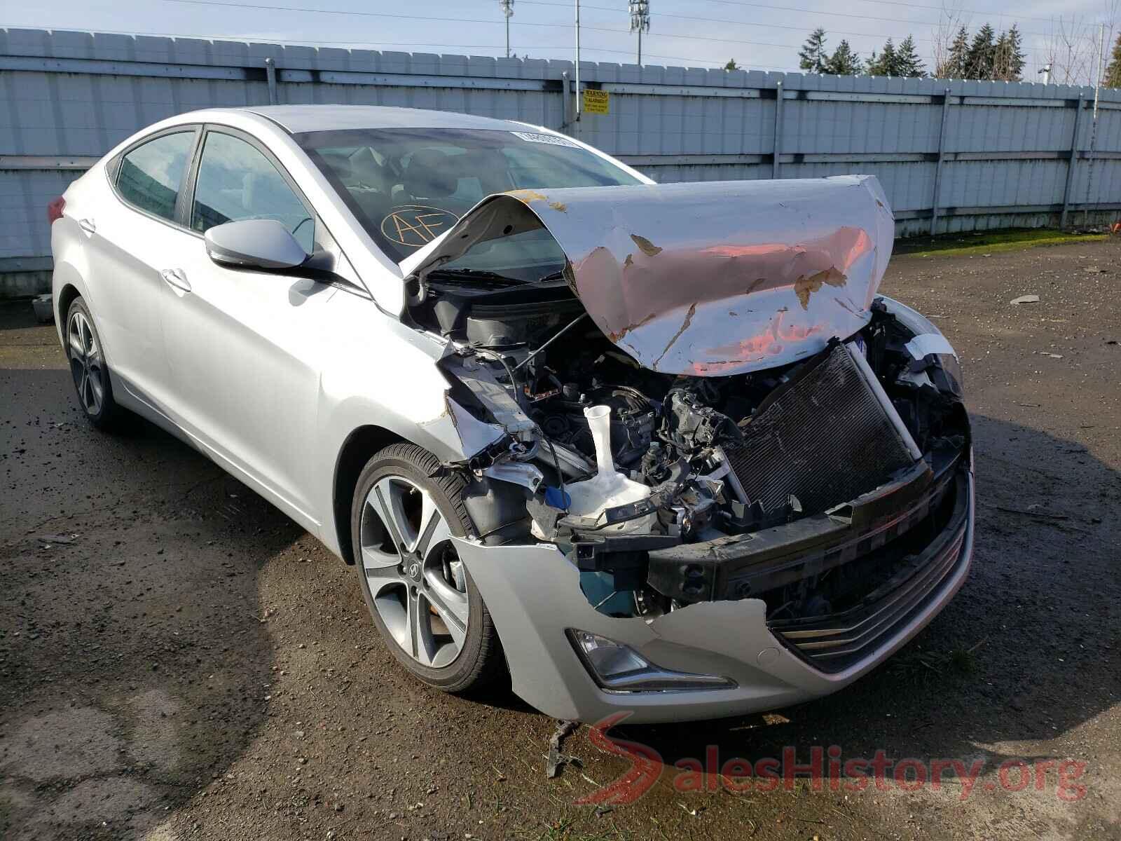 KMHDH4AH8GU489039 2016 HYUNDAI ELANTRA