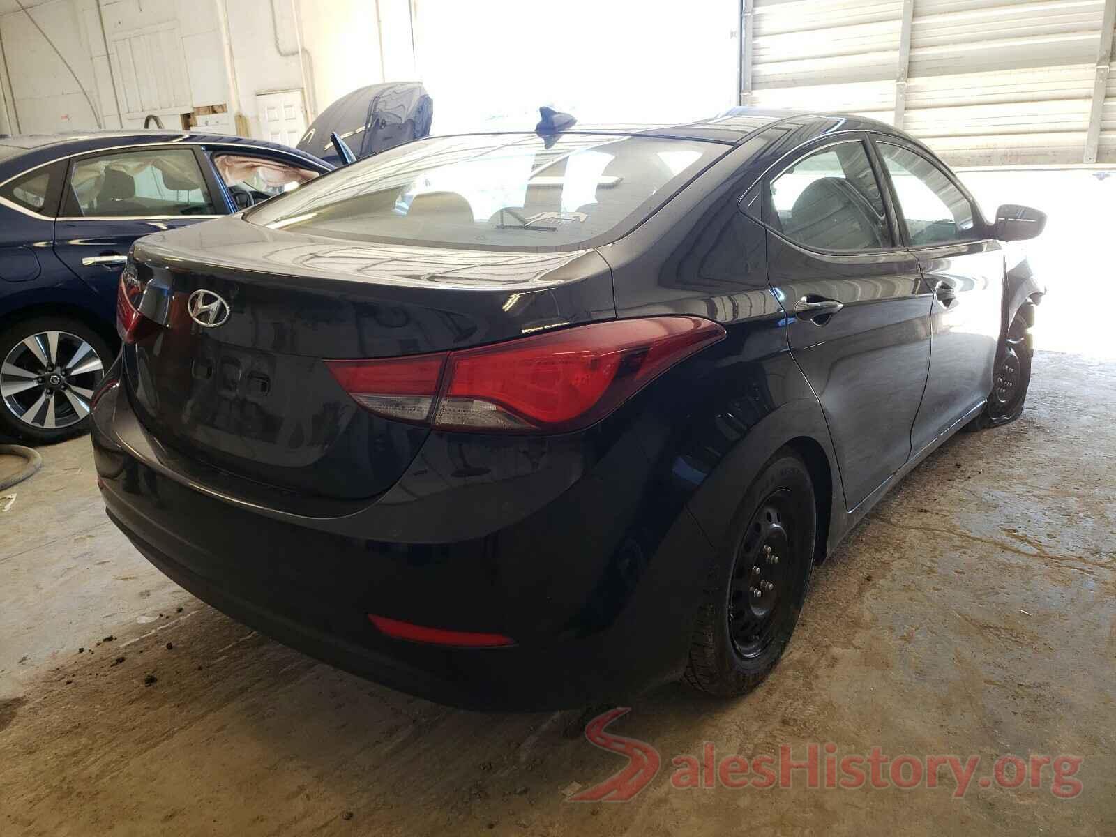 5NPDH4AE1GH765534 2016 HYUNDAI ELANTRA