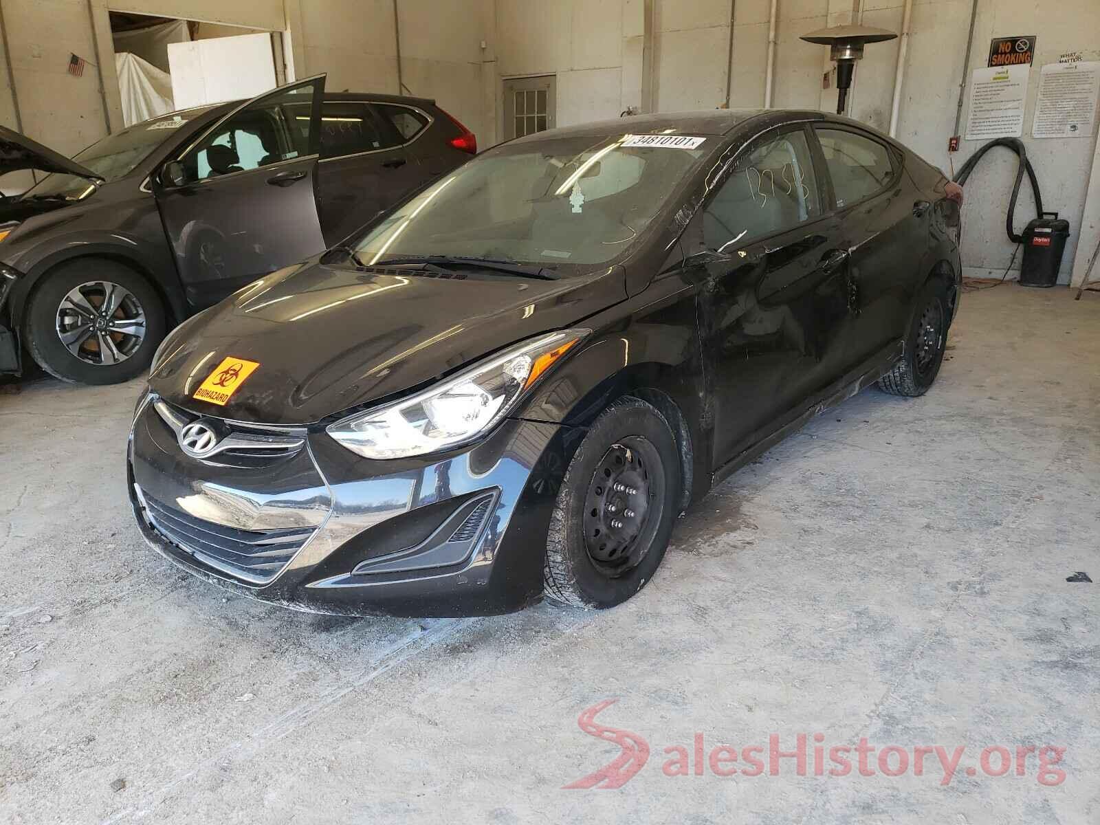 5NPDH4AE1GH765534 2016 HYUNDAI ELANTRA