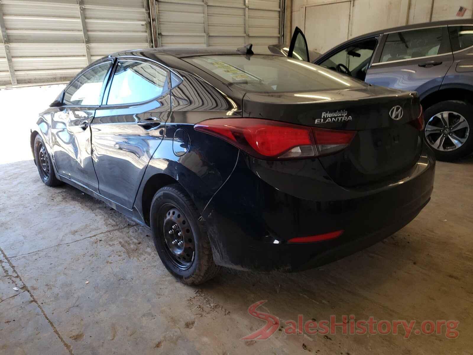 5NPDH4AE1GH765534 2016 HYUNDAI ELANTRA