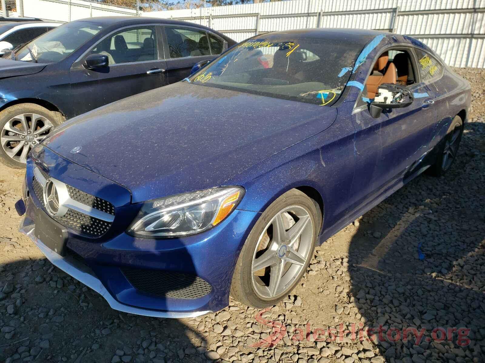 WDDWJ4KB9HF452816 2017 MERCEDES-BENZ C-CLASS