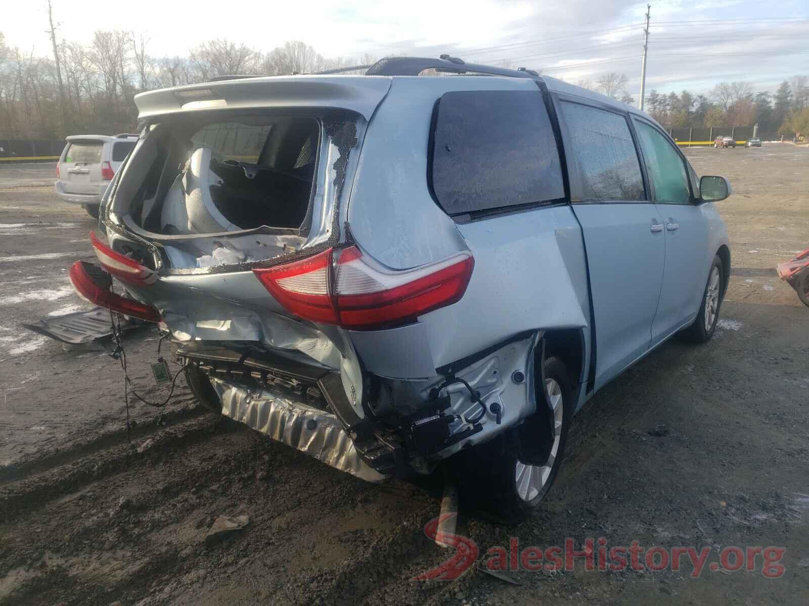 5TDDZ3DC7HS150239 2017 TOYOTA SIENNA