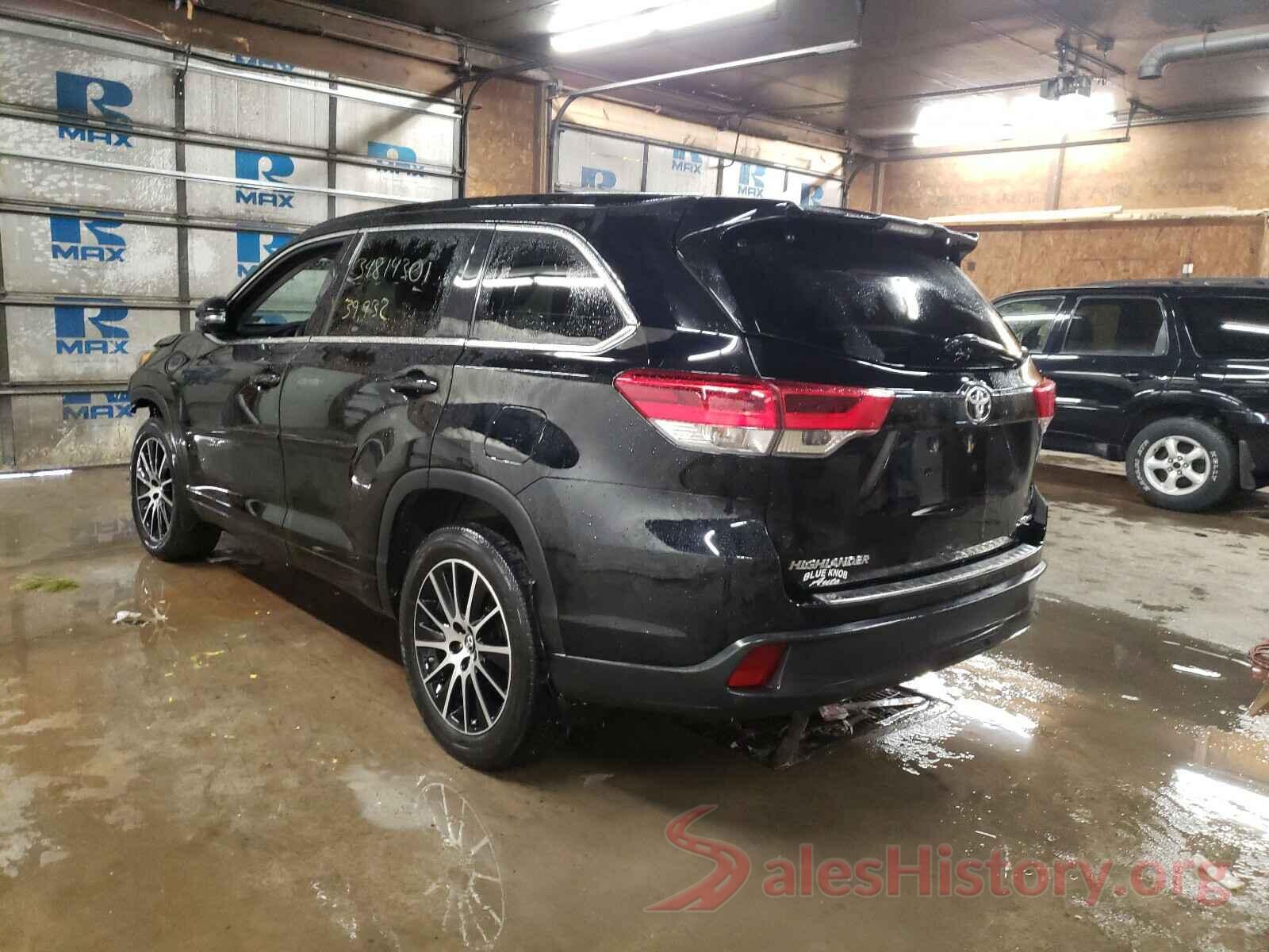 5TDJZRFH7HS464763 2017 TOYOTA HIGHLANDER