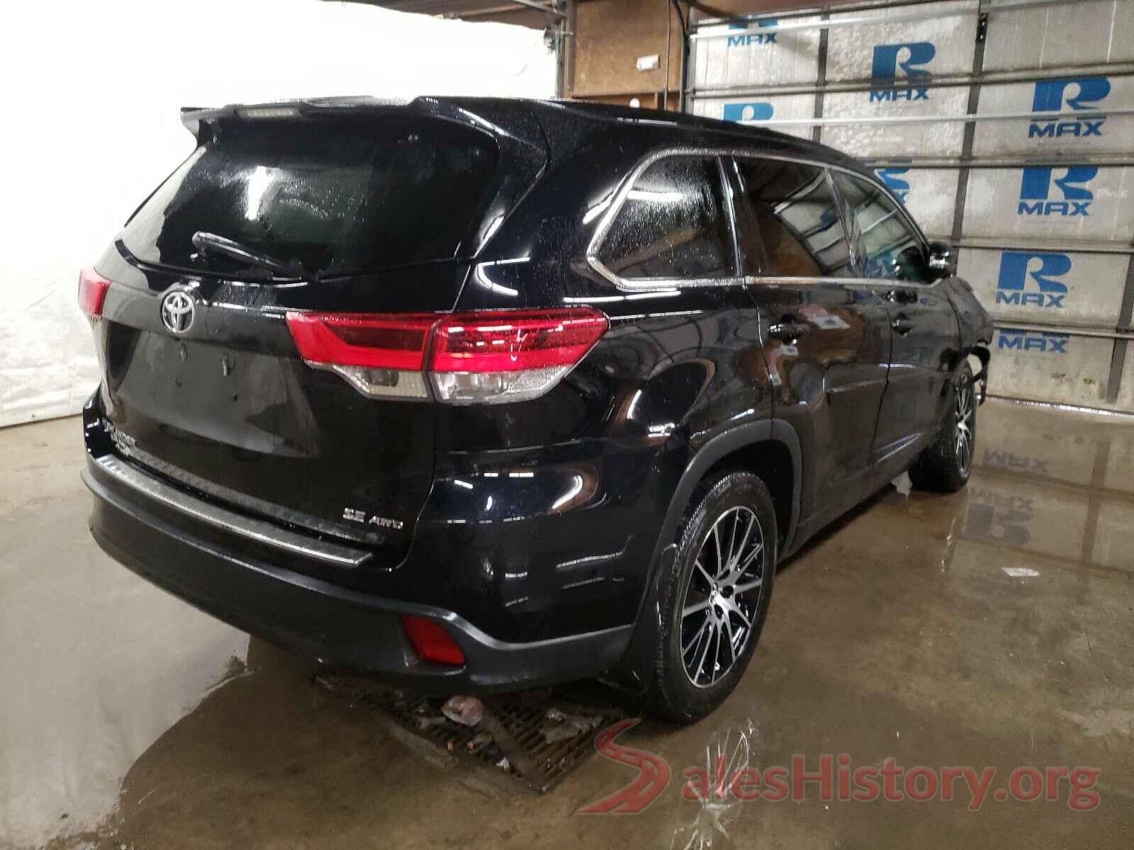 5TDJZRFH7HS464763 2017 TOYOTA HIGHLANDER