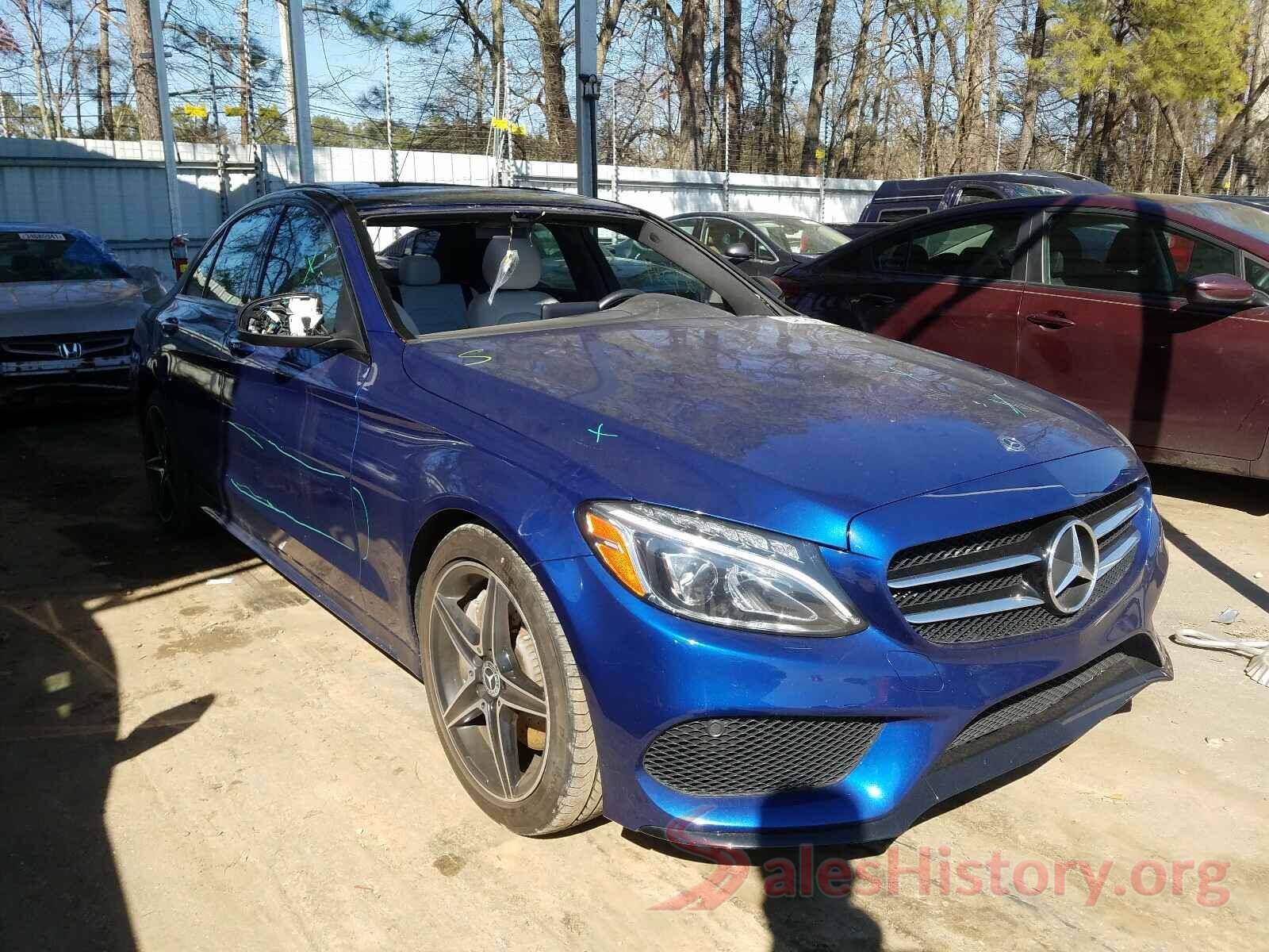 WDDWF4JB4JR348676 2018 MERCEDES-BENZ C CLASS