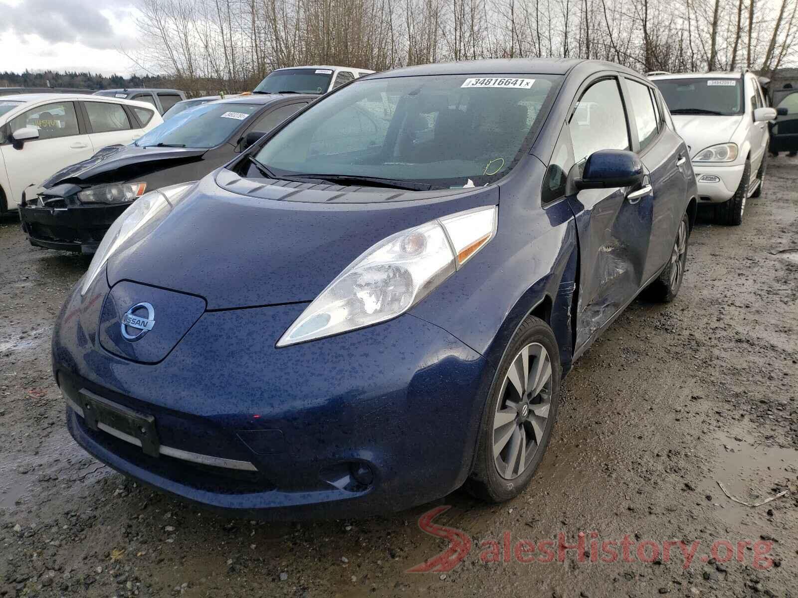 1N4BZ0CP8GC305378 2016 NISSAN LEAF