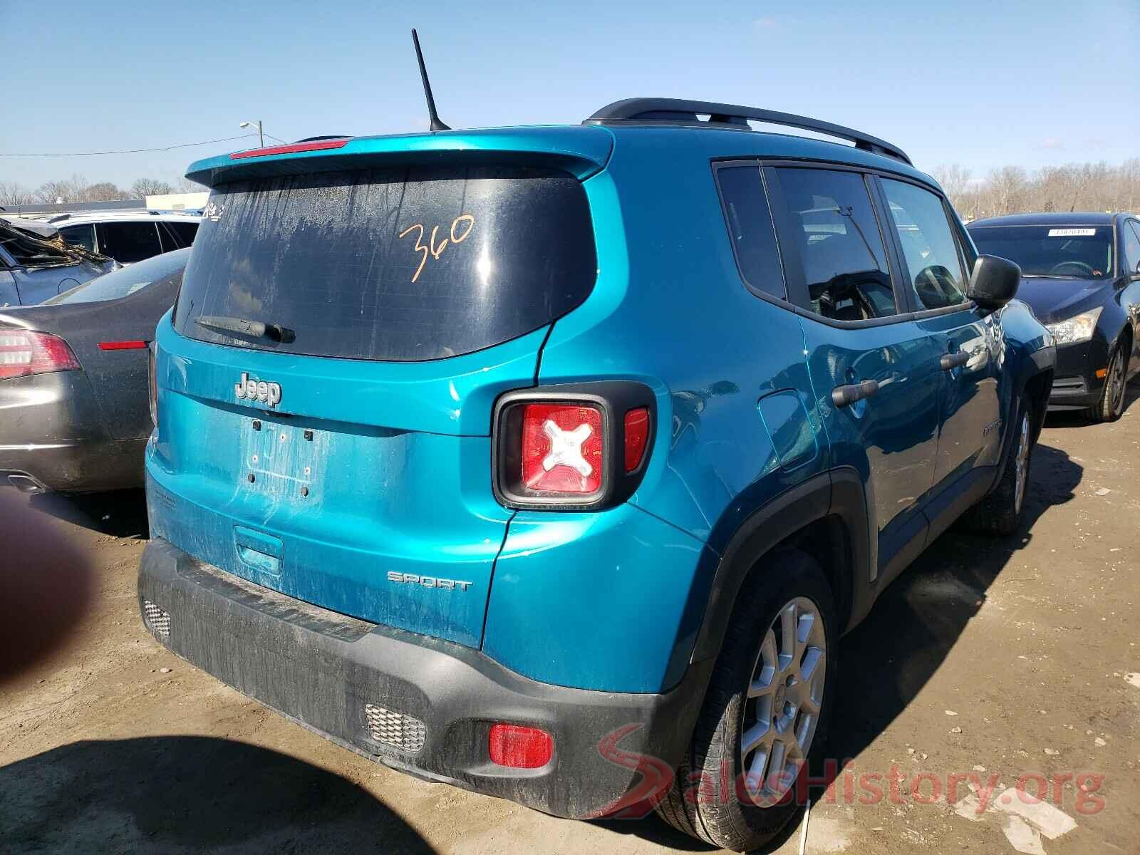 ZACNJAAB0LPL19290 2020 JEEP RENEGADE