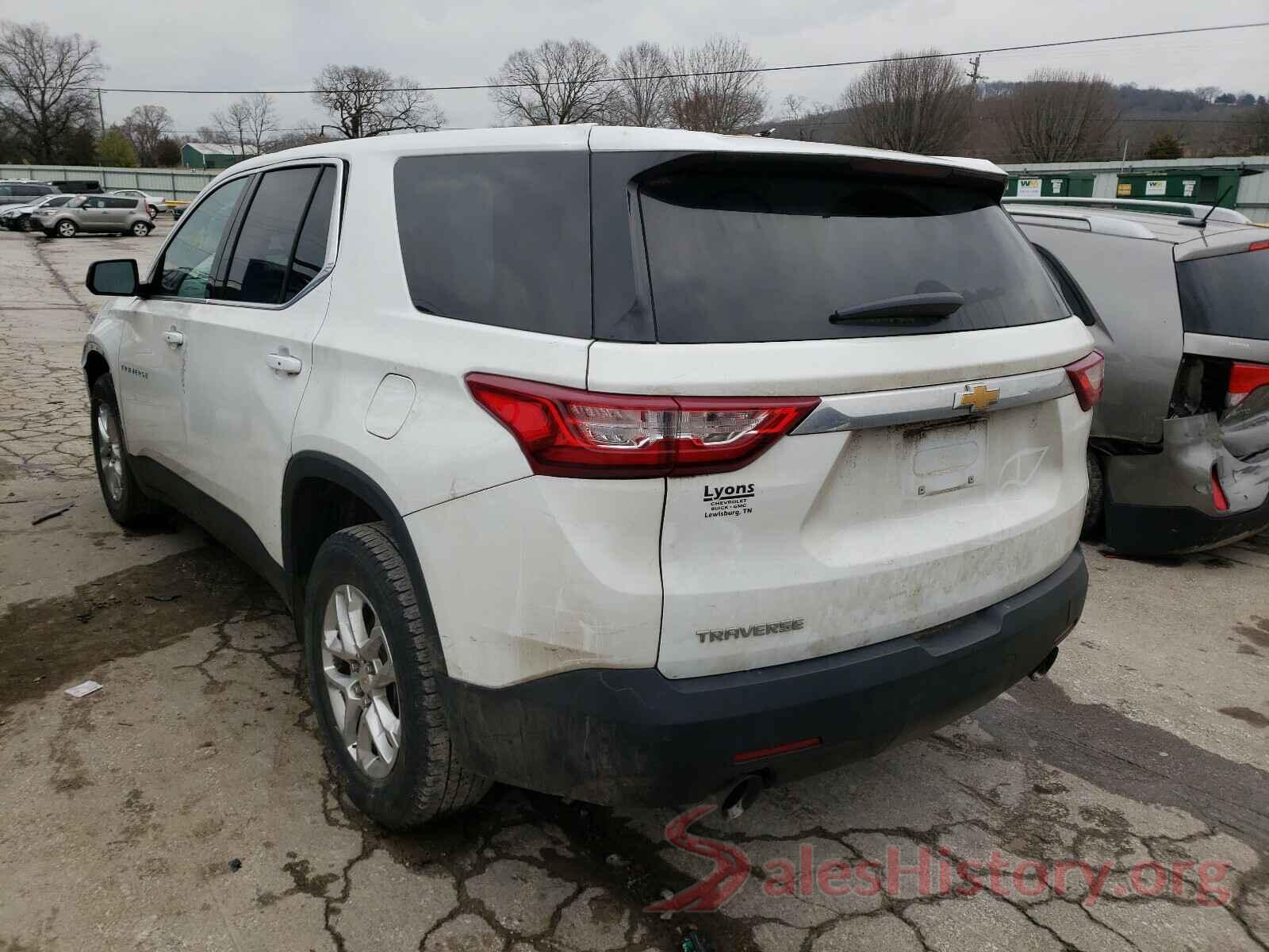 1GNERFKW8JJ124407 2018 CHEVROLET TRAVERSE