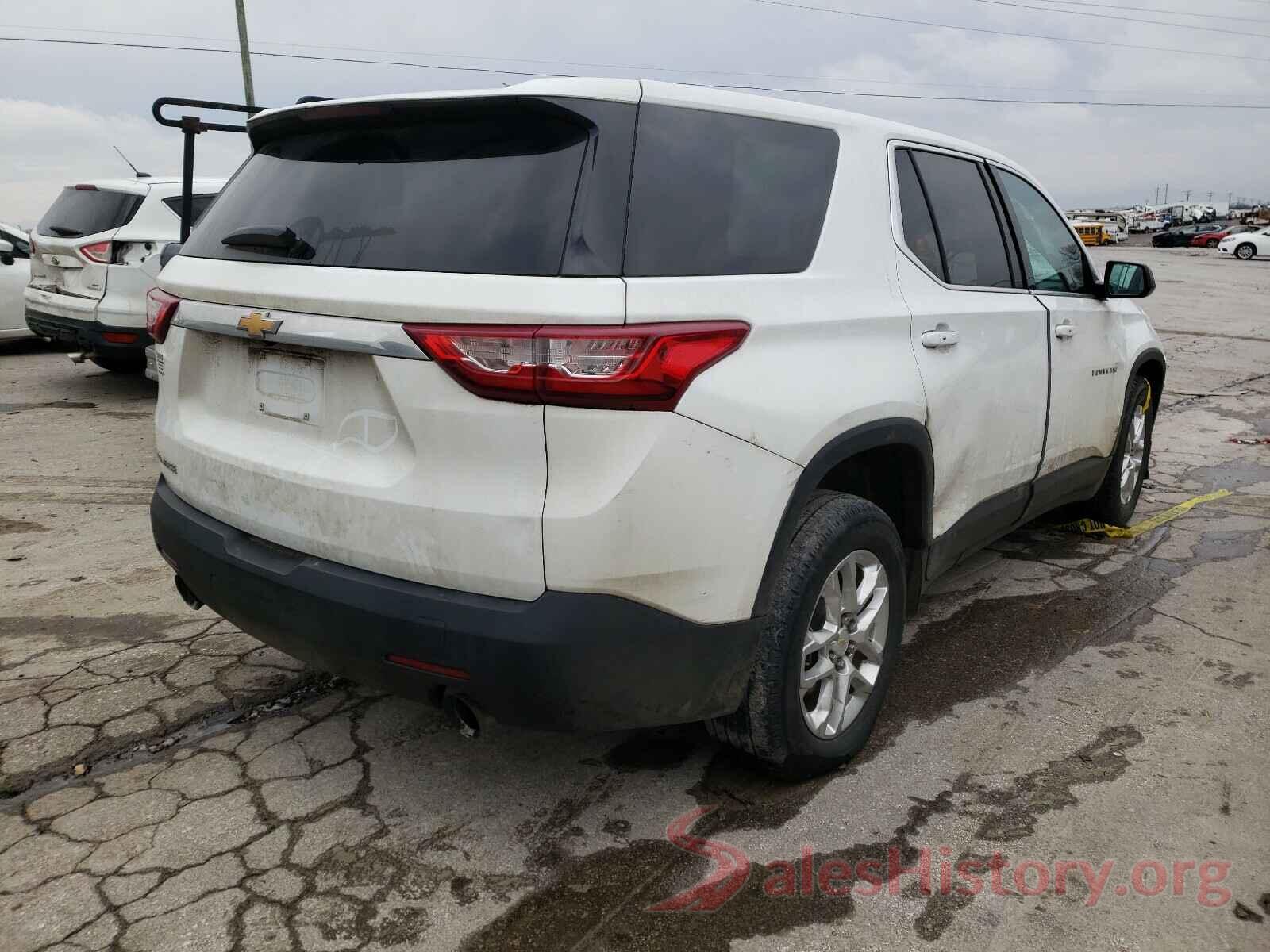 1GNERFKW8JJ124407 2018 CHEVROLET TRAVERSE