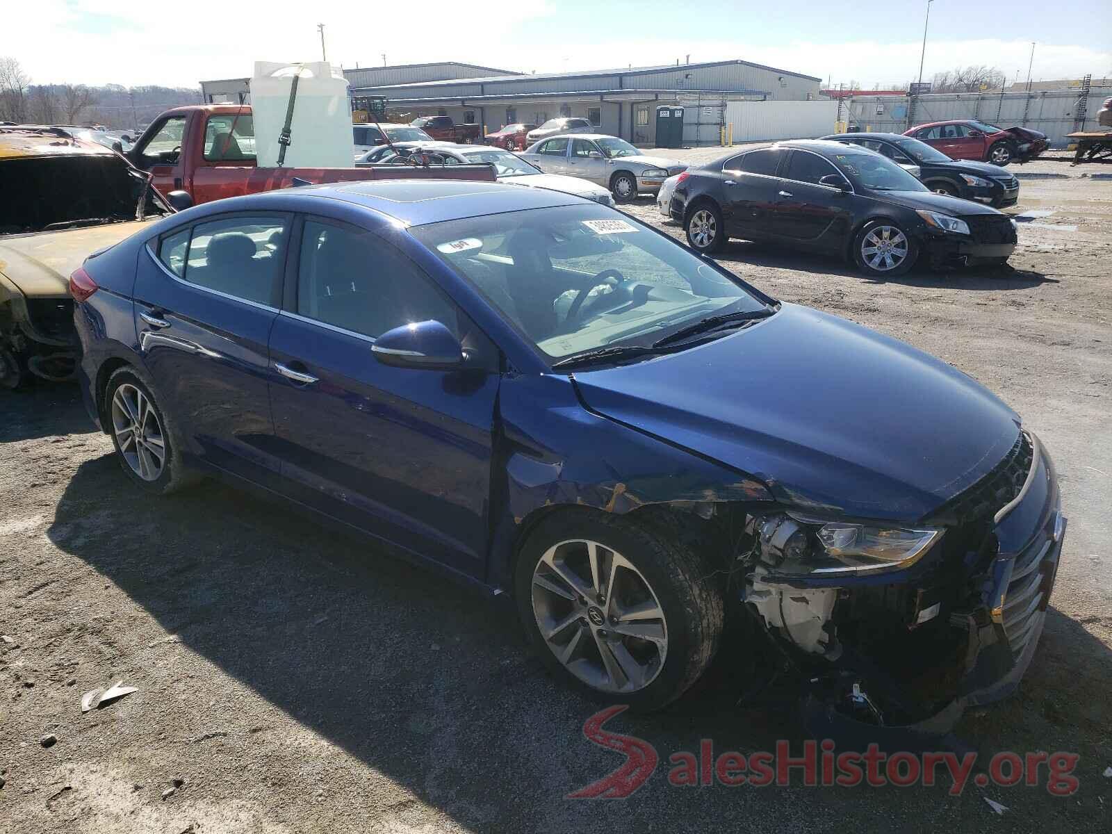 5NPD84LF4HH165436 2017 HYUNDAI ELANTRA