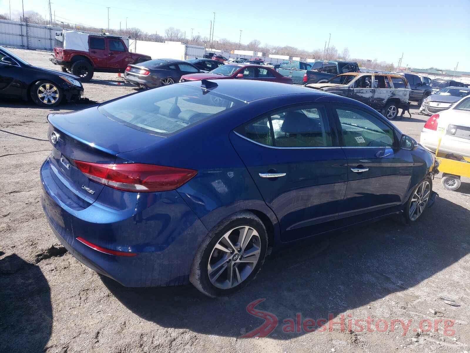 5NPD84LF4HH165436 2017 HYUNDAI ELANTRA