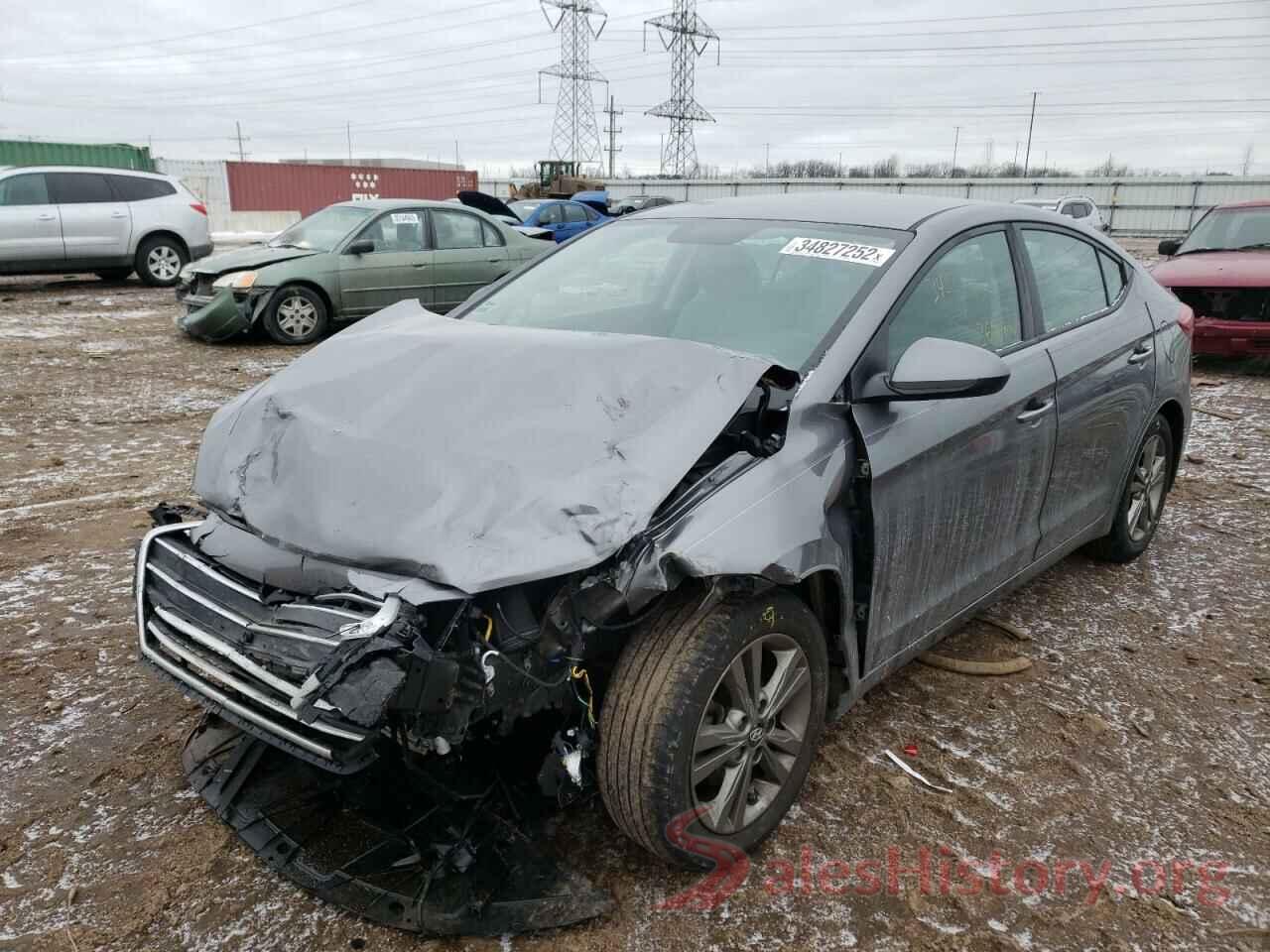 5NPD84LF4JH391370 2018 HYUNDAI ELANTRA