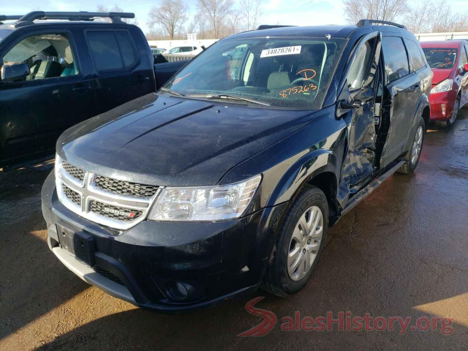 3C4PDCBG4KT875263 2019 DODGE JOURNEY