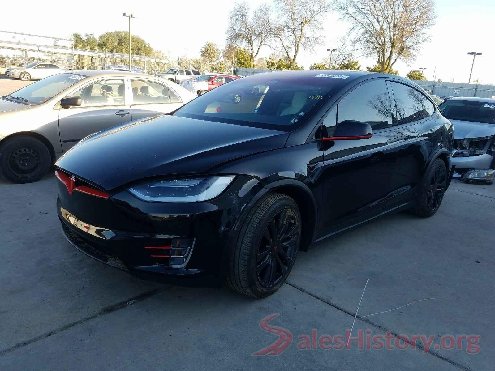 5YJXCDE49GF025953 2016 TESLA MODEL X