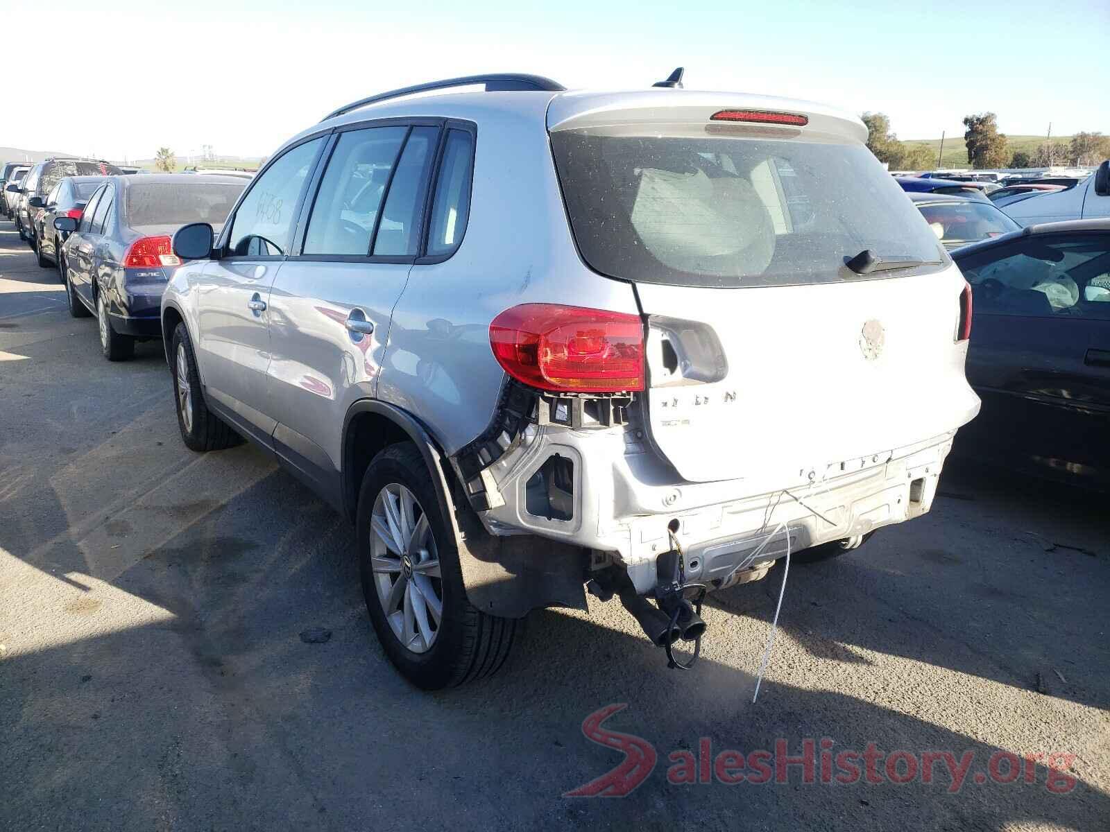 WVGAV7AX2HK050291 2017 VOLKSWAGEN TIGUAN