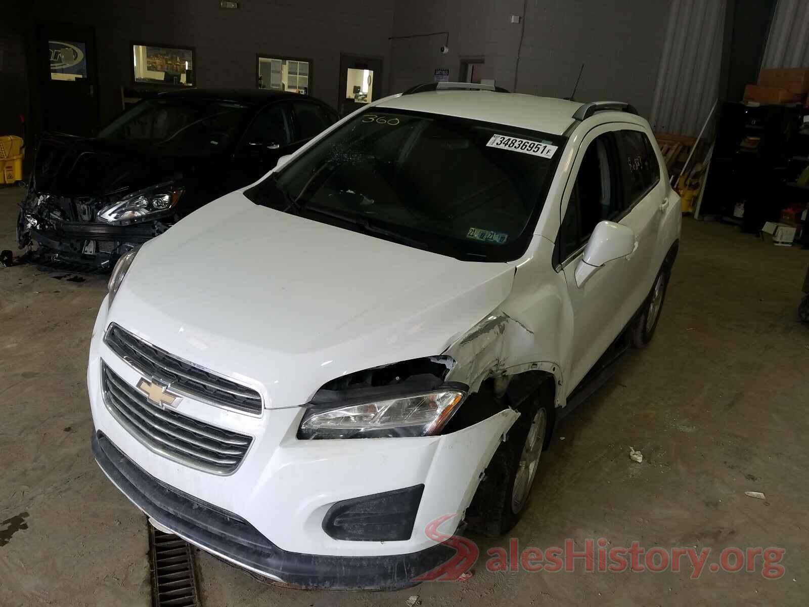 3GNCJPSB0GL280492 2016 CHEVROLET TRAX