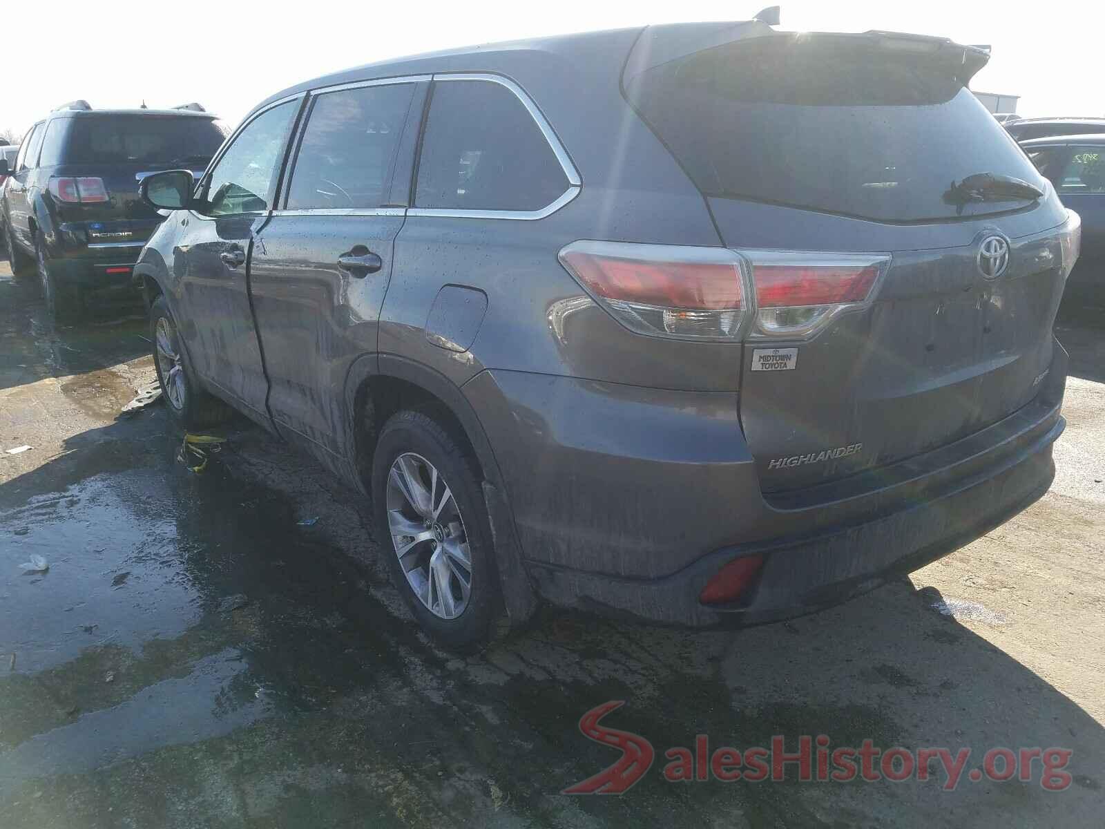 5TDBKRFH5GS329112 2016 TOYOTA HIGHLANDER