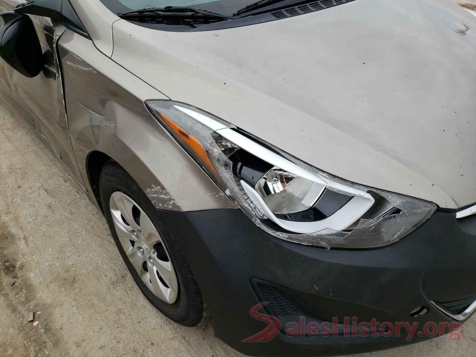 5NPDH4AE2GH770225 2016 HYUNDAI ELANTRA