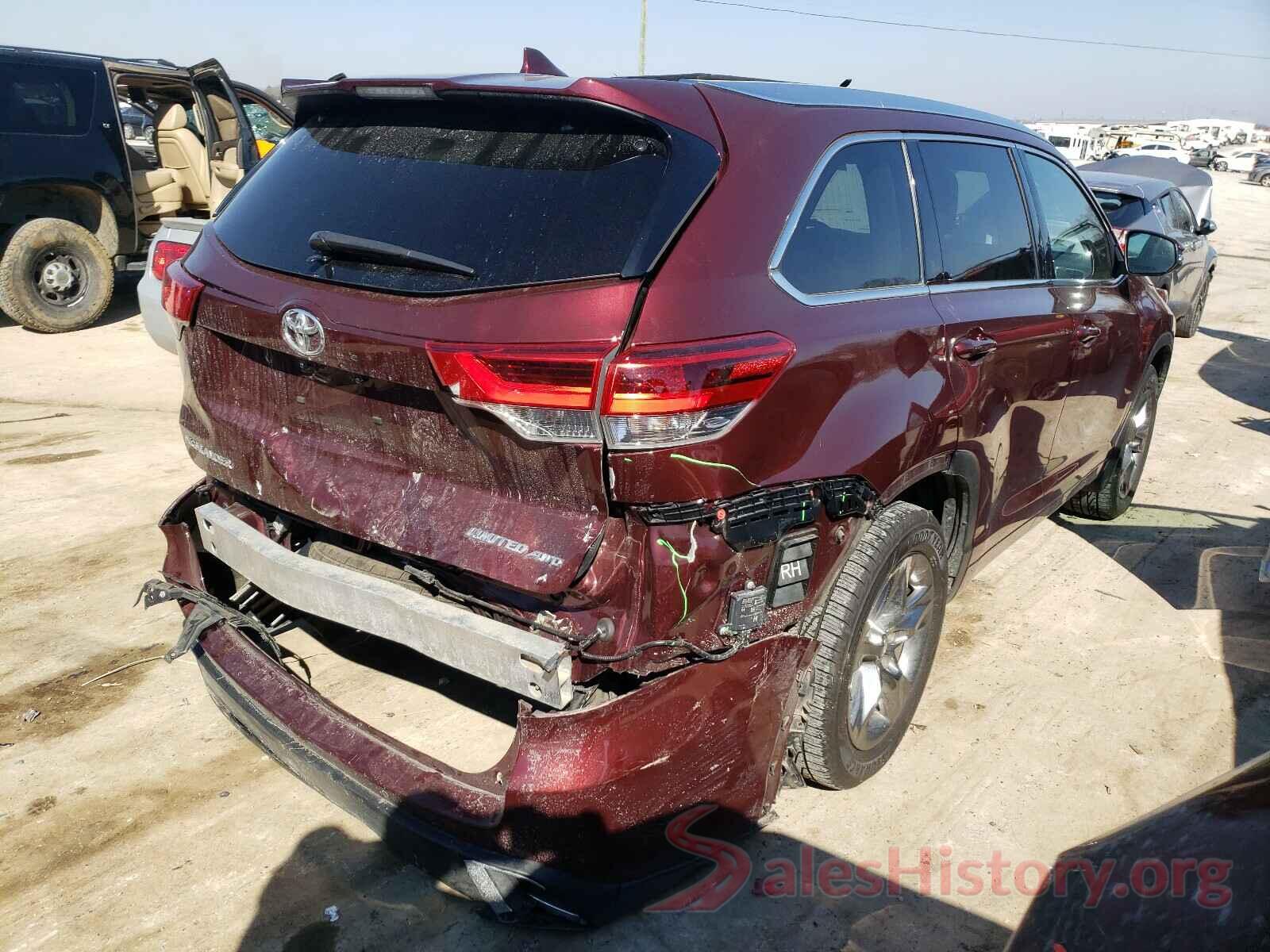 5TDDZRFH0JS813345 2018 TOYOTA HIGHLANDER