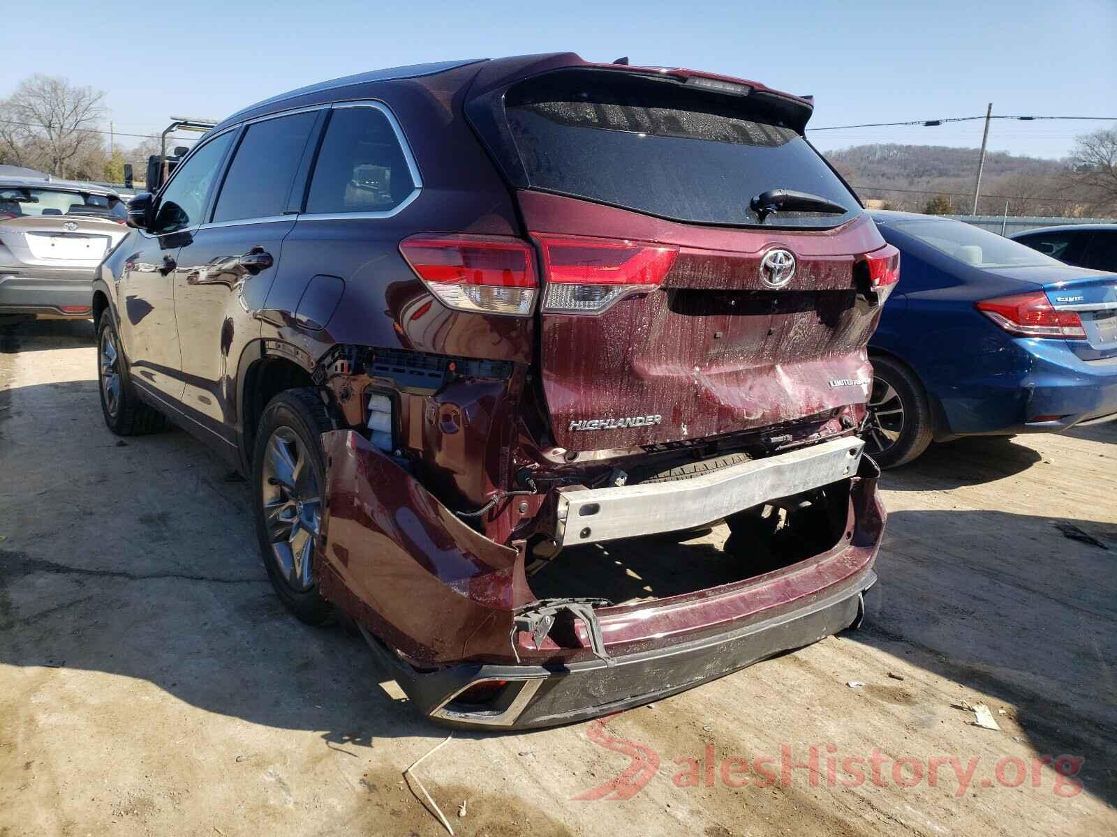 5TDDZRFH0JS813345 2018 TOYOTA HIGHLANDER