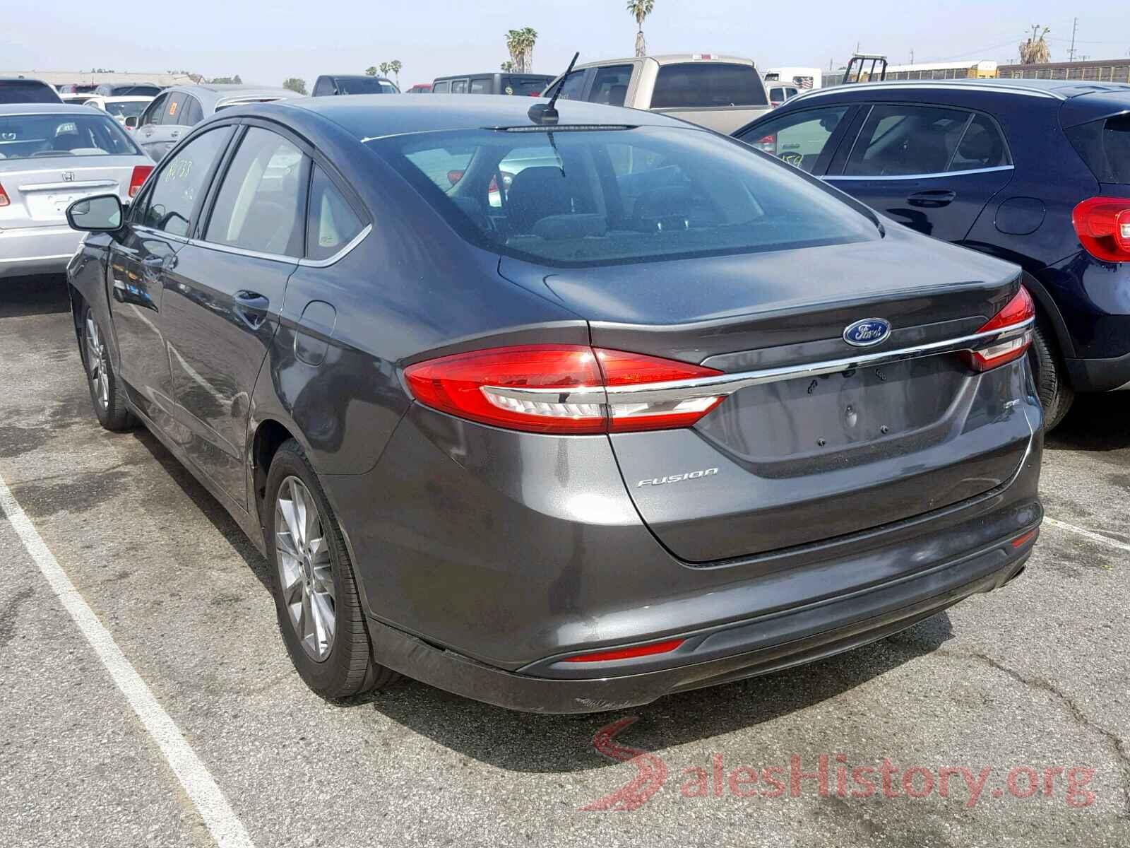 3FA6P0H76HR168380 2017 FORD FUSION SE