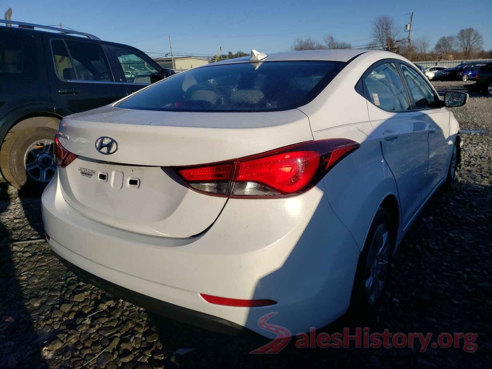 5NPDH4AE2GH667564 2016 HYUNDAI ELANTRA