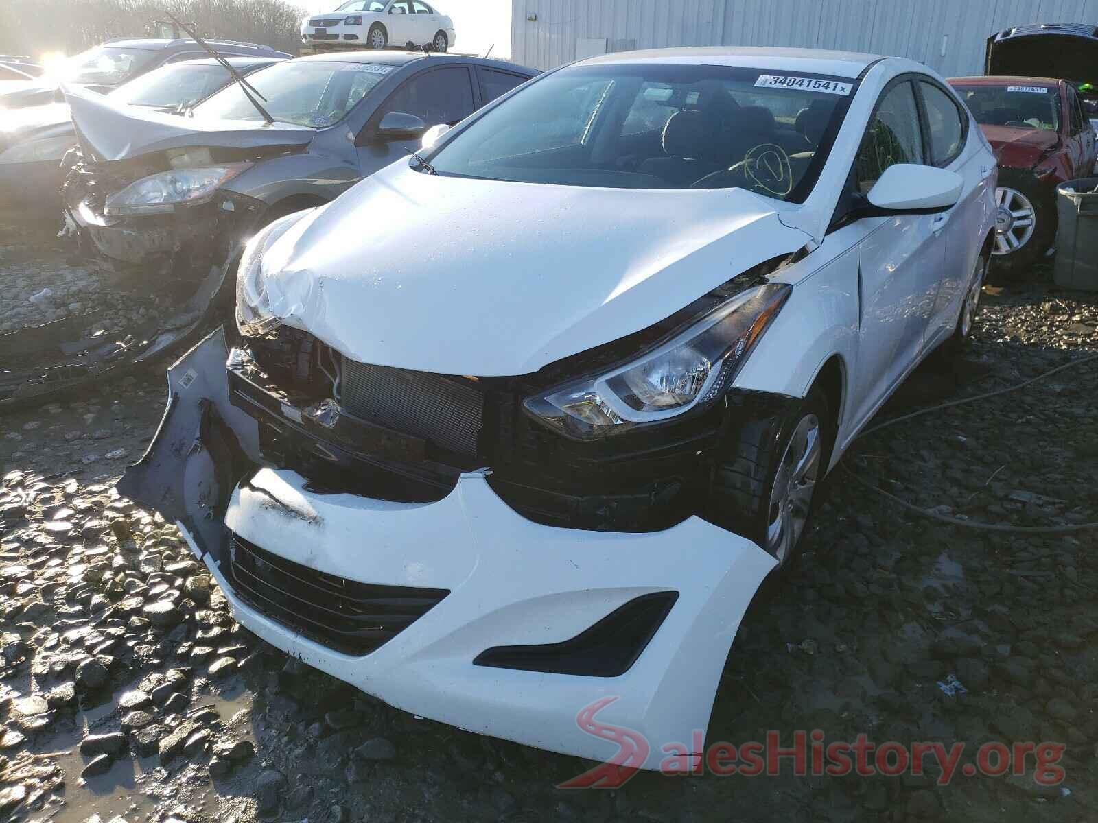 5NPDH4AE2GH667564 2016 HYUNDAI ELANTRA