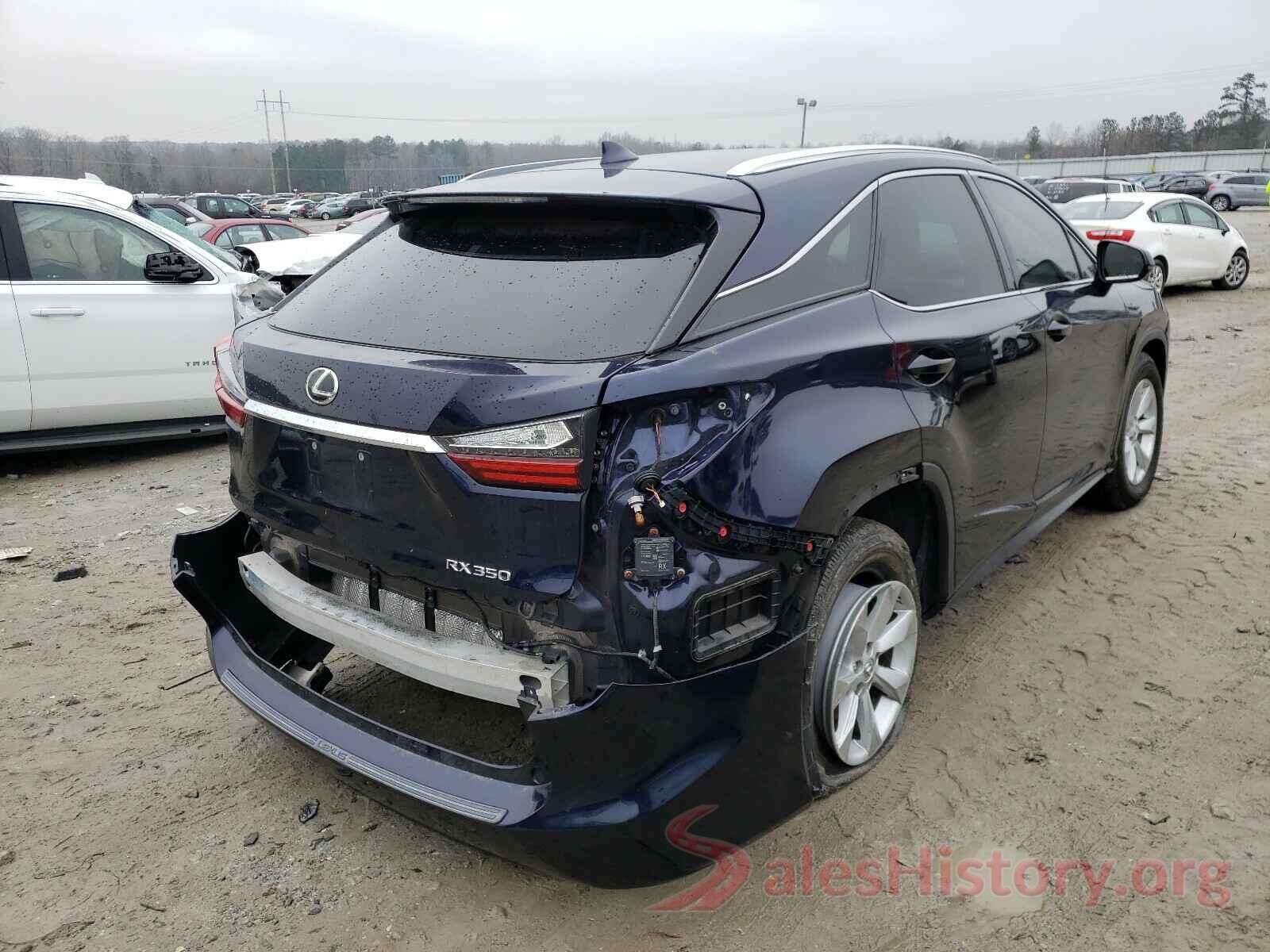 2T2ZZMCA8GC014443 2016 LEXUS RX350