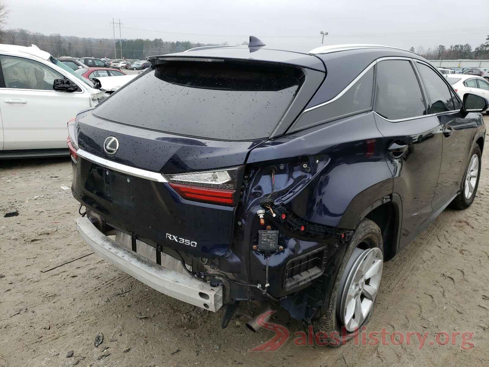 2T2ZZMCA8GC014443 2016 LEXUS RX350