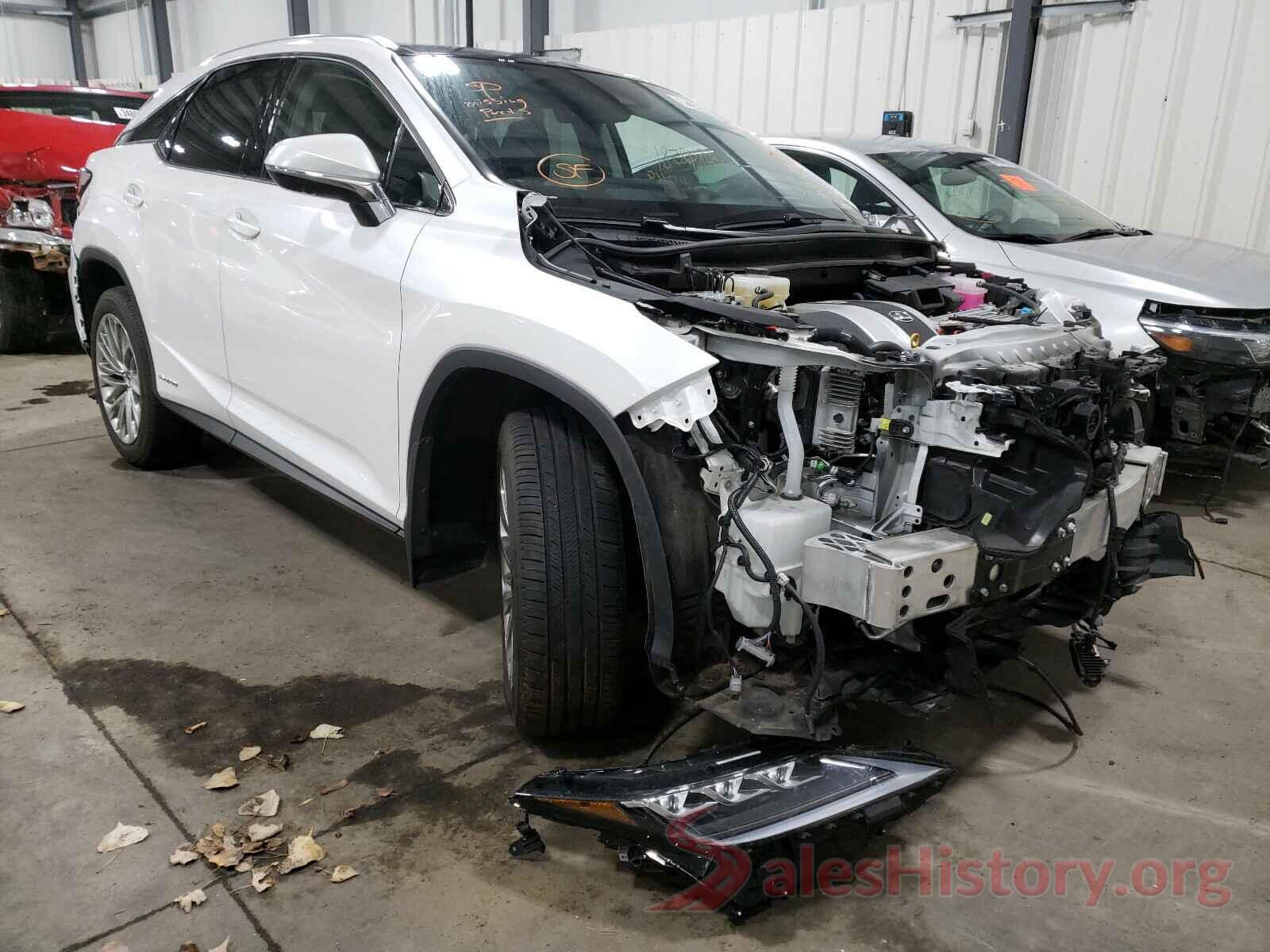 2T2JGMDA9LC045258 2020 LEXUS RX450