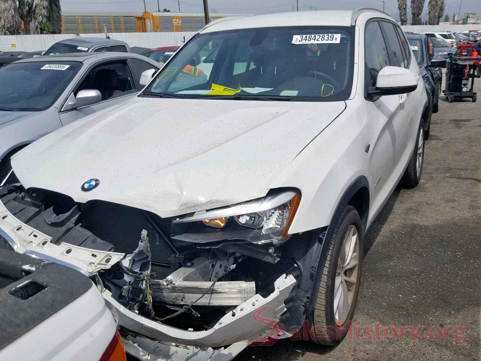 5UXWZ7C39H0V86545 2017 BMW X3