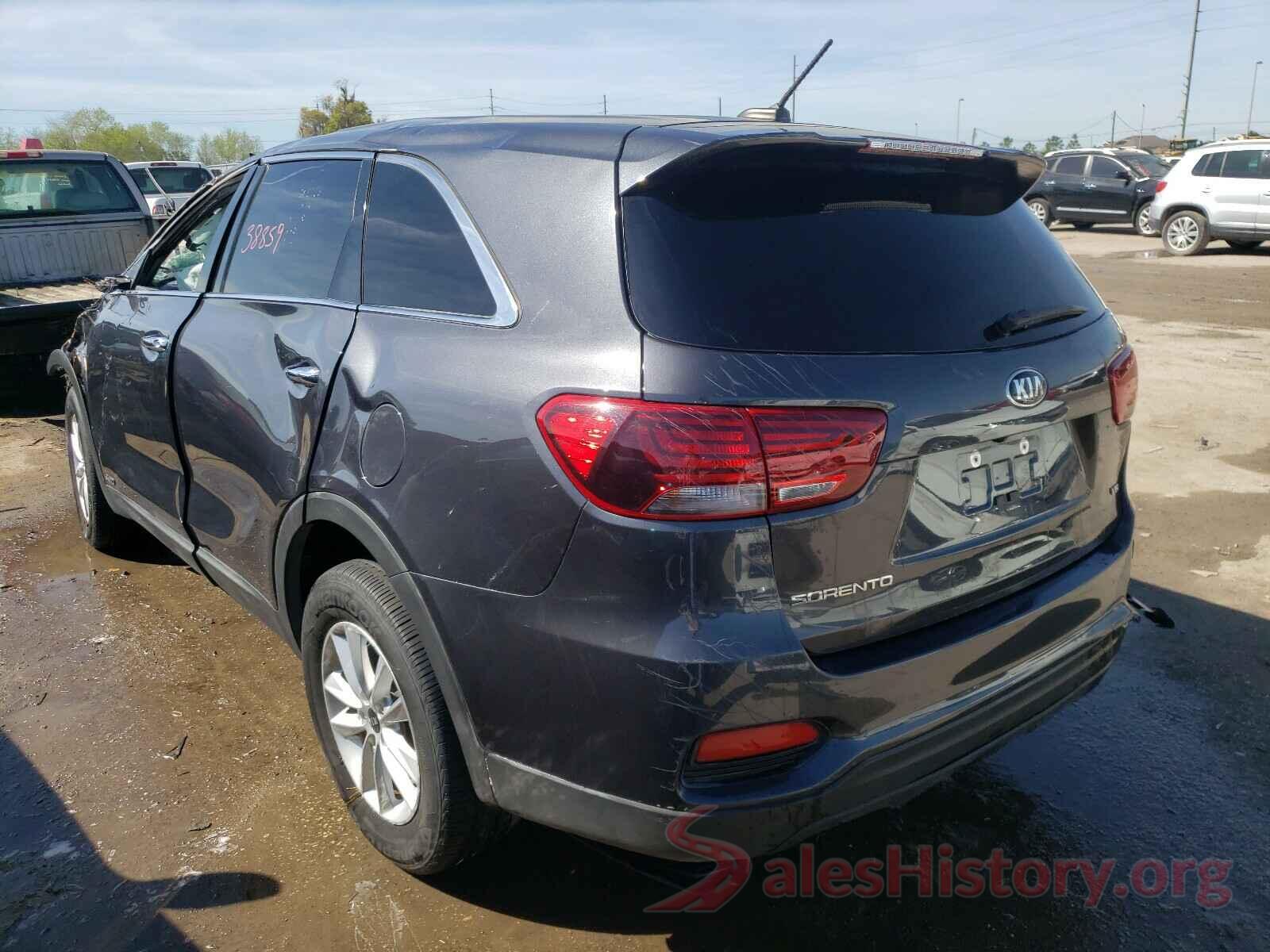 5XYPGDA55KG450266 2019 KIA SORENTO